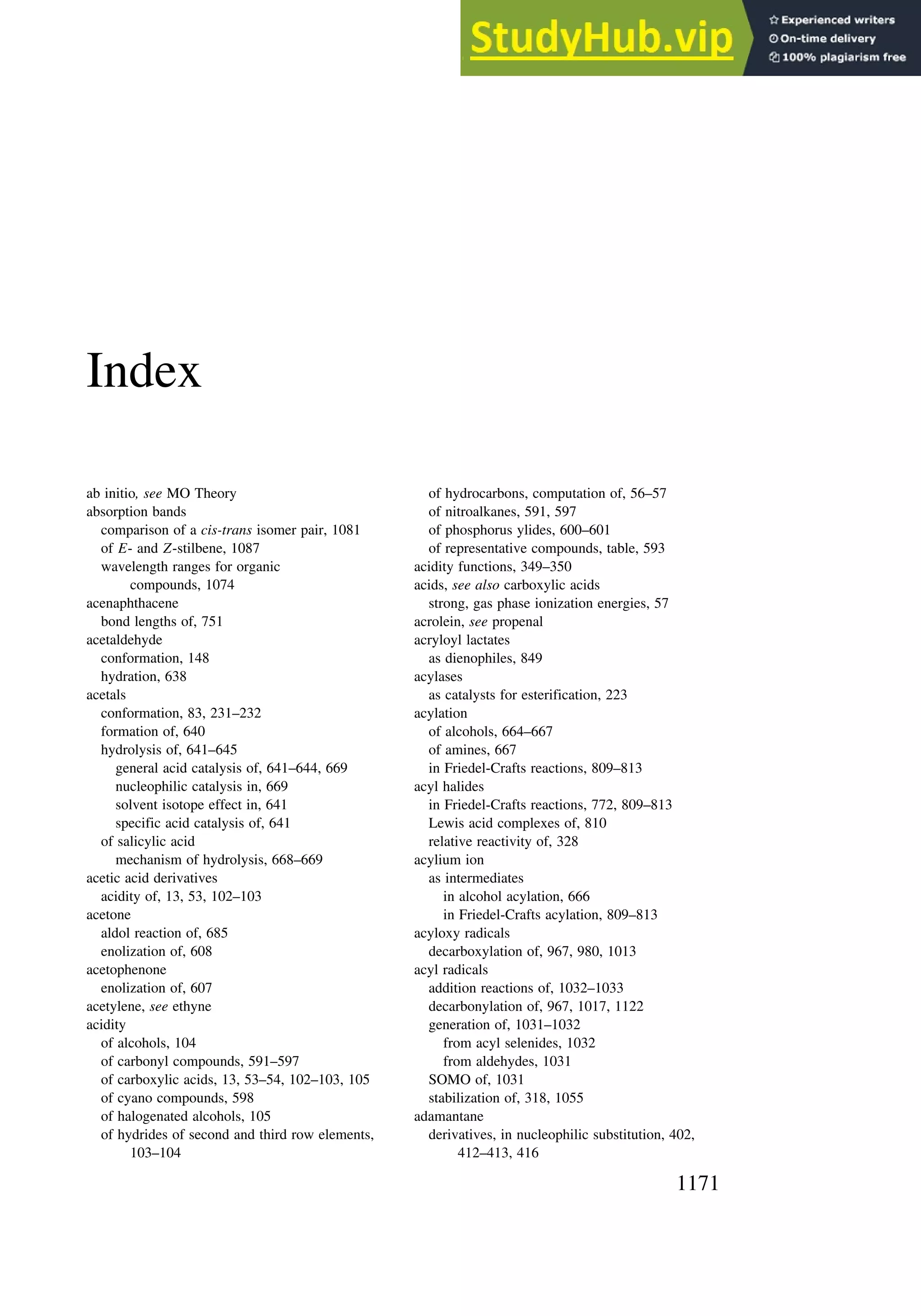 Advanced Organic Chemistry FIFTH EDITION Part A  Structure And Mechanisms