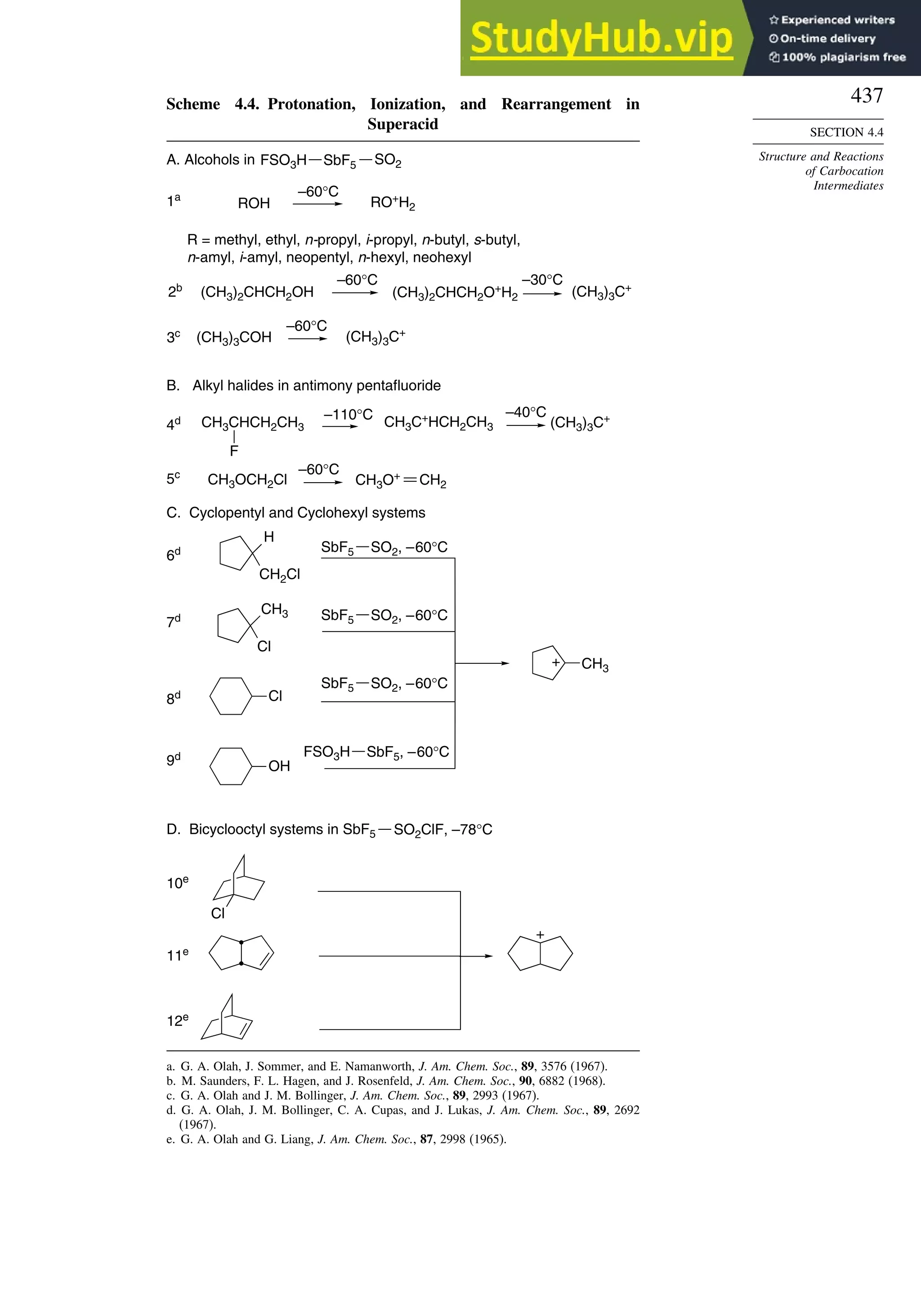 Advanced Organic Chemistry FIFTH EDITION Part A  Structure And Mechanisms