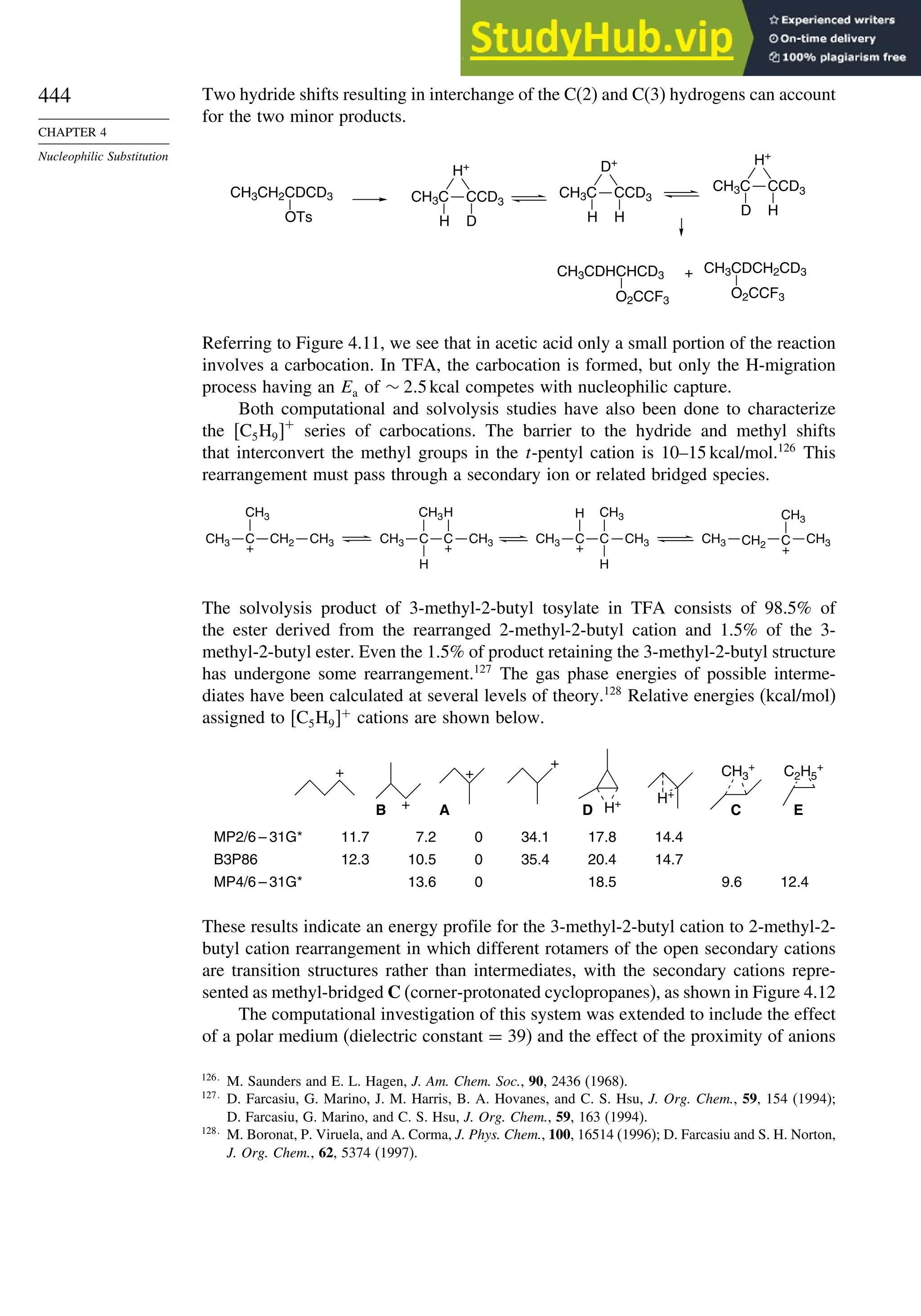 Advanced Organic Chemistry FIFTH EDITION Part A  Structure And Mechanisms