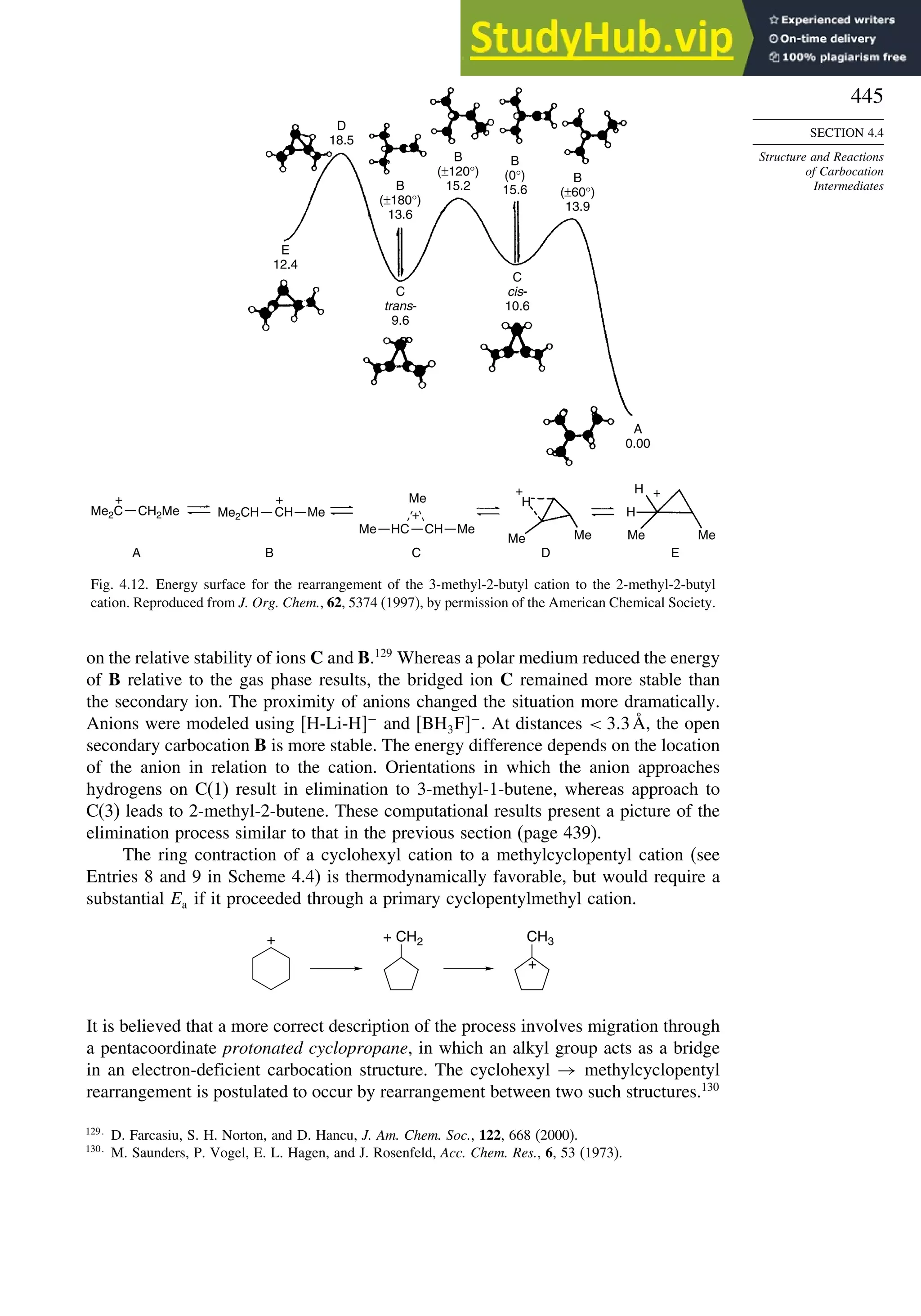 Advanced Organic Chemistry FIFTH EDITION Part A  Structure And Mechanisms