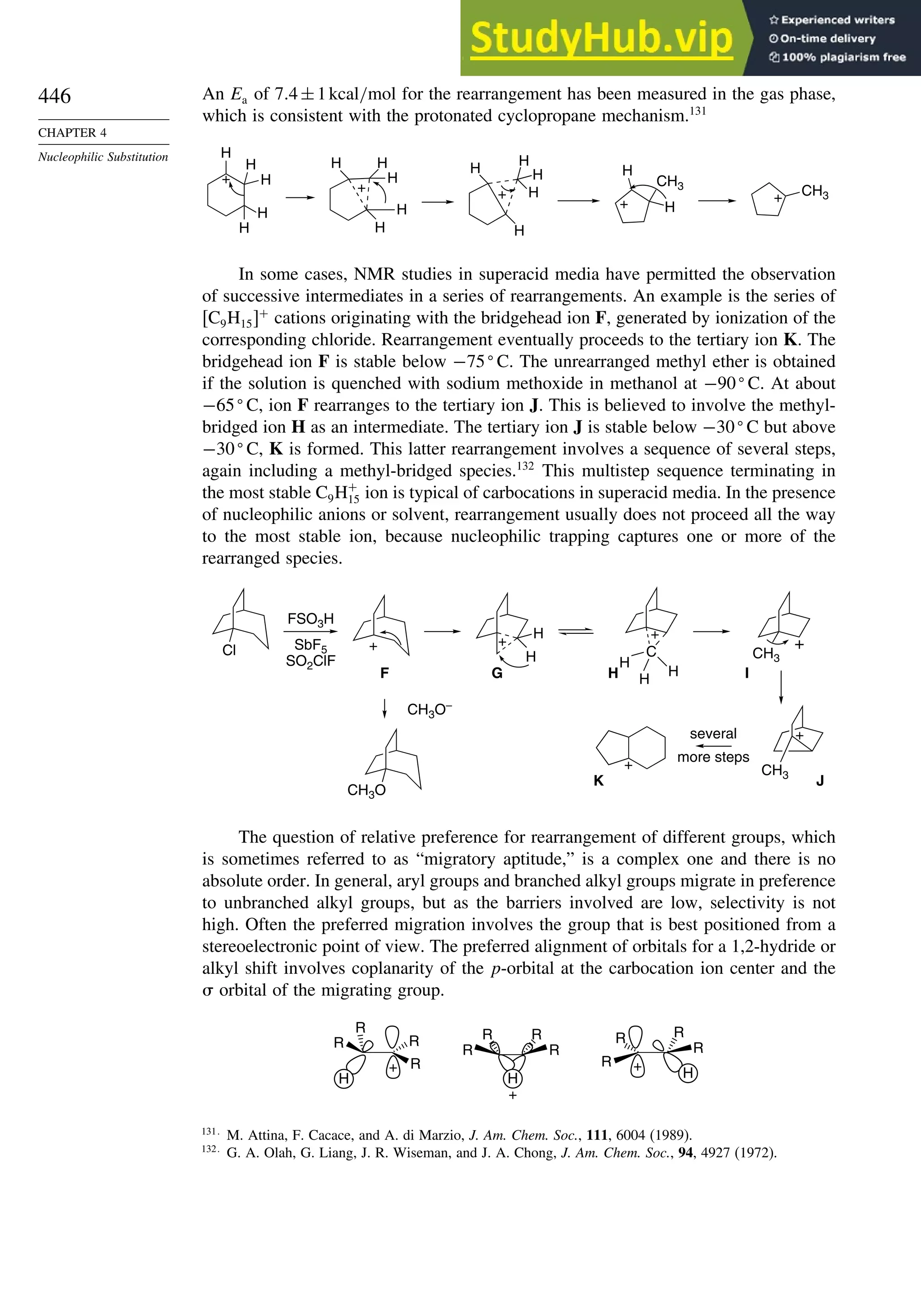 Advanced Organic Chemistry FIFTH EDITION Part A  Structure And Mechanisms
