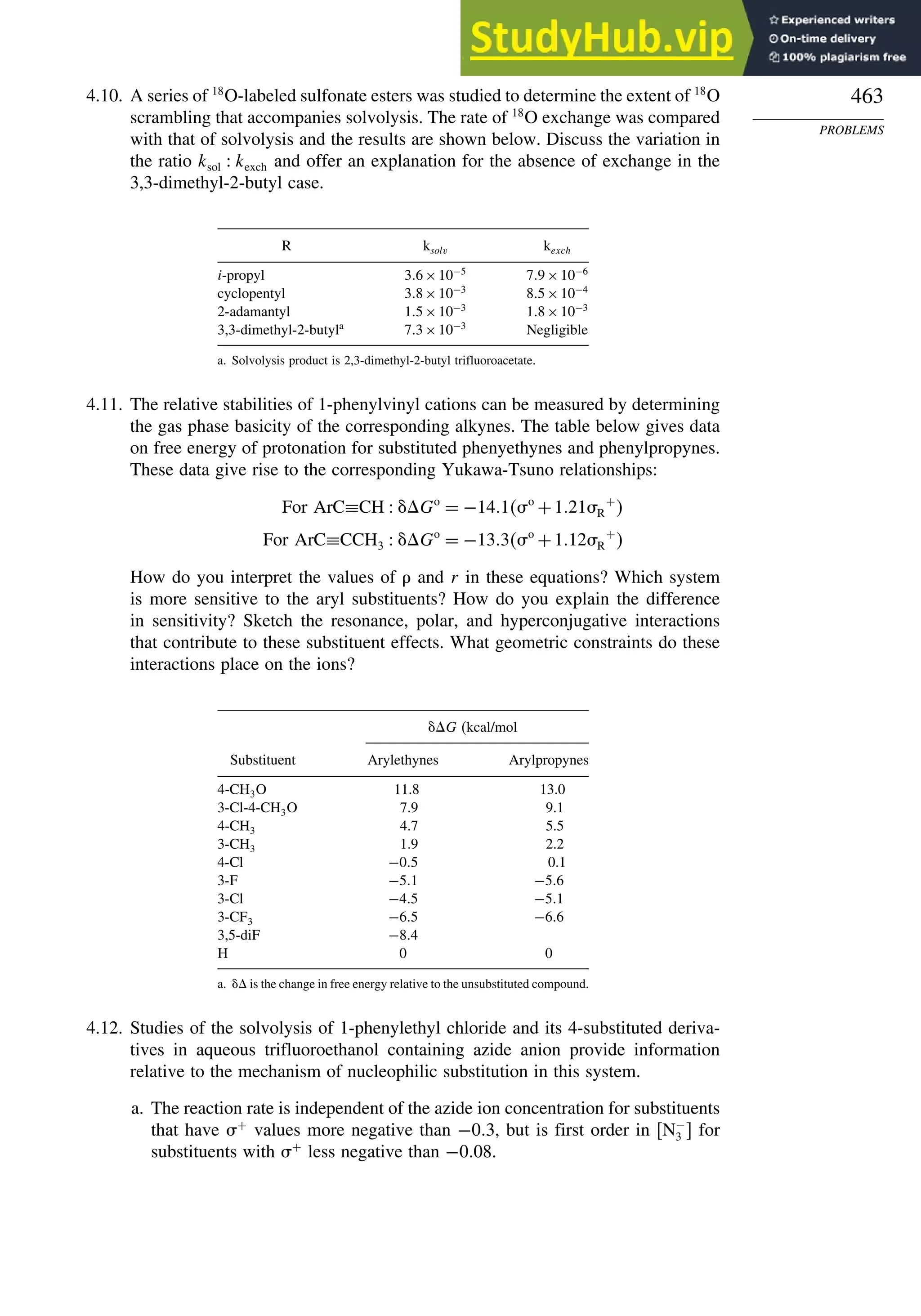 Advanced Organic Chemistry FIFTH EDITION Part A  Structure And Mechanisms
