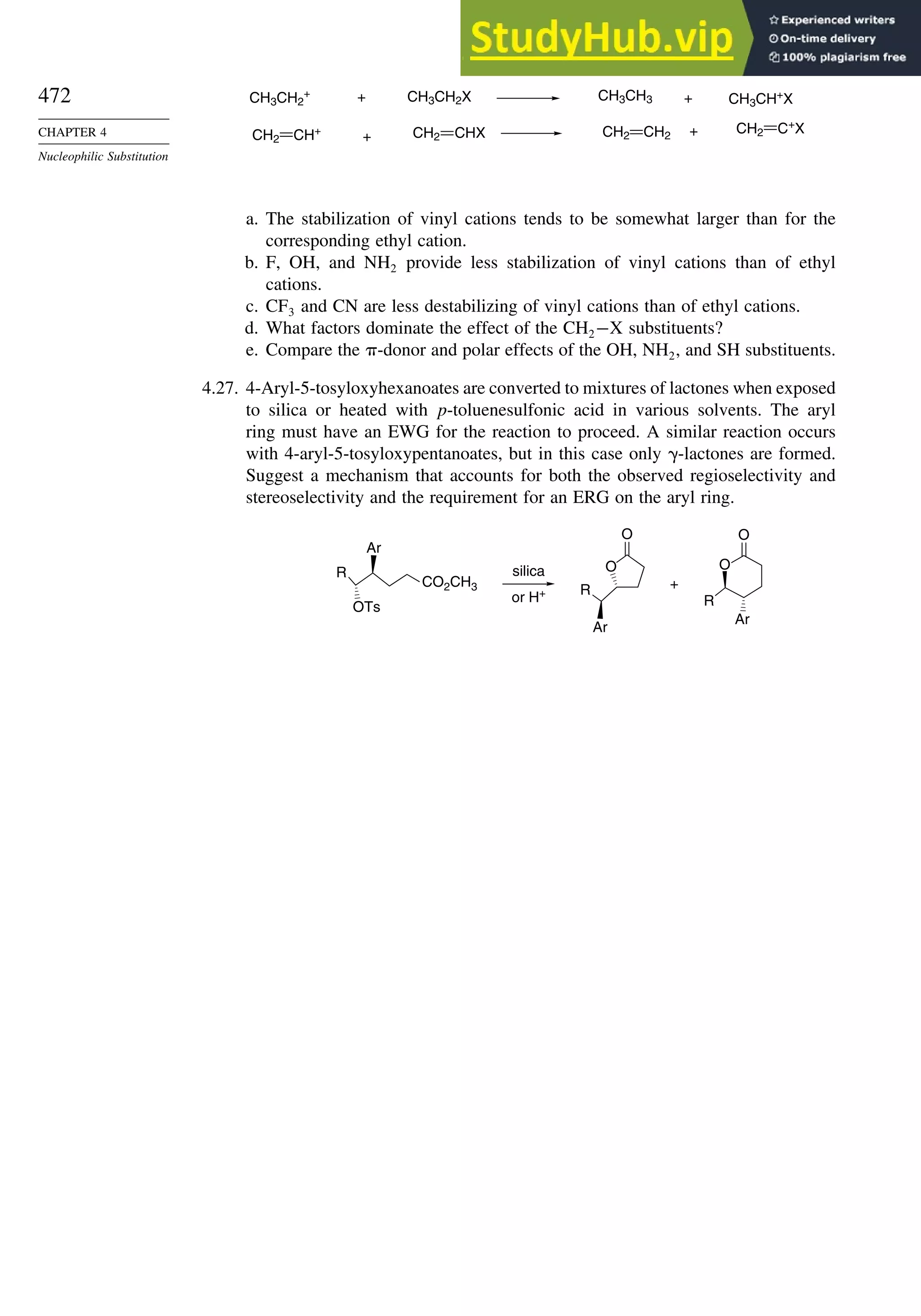 Advanced Organic Chemistry FIFTH EDITION Part A  Structure And Mechanisms