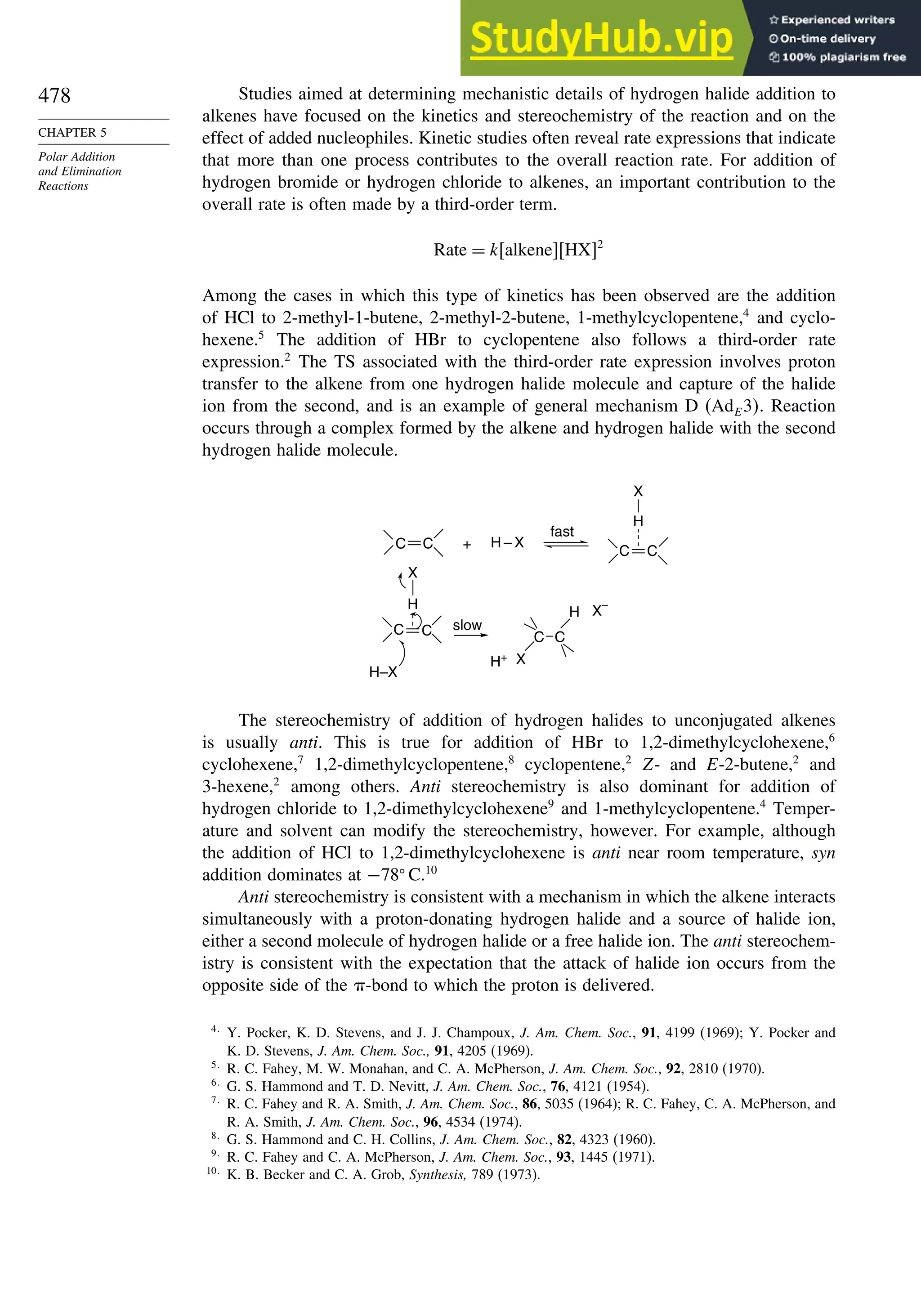 Advanced Organic Chemistry FIFTH EDITION Part A  Structure And Mechanisms