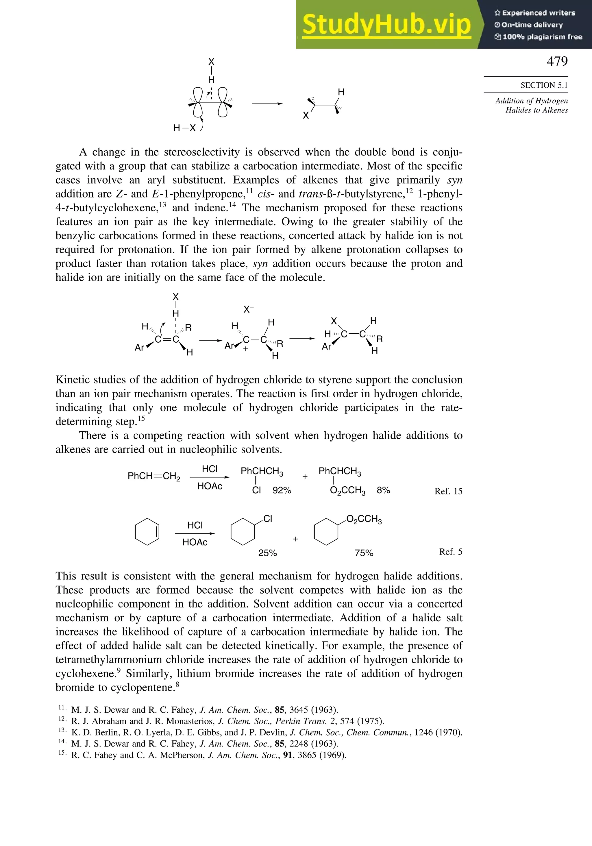 Advanced Organic Chemistry FIFTH EDITION Part A  Structure And Mechanisms