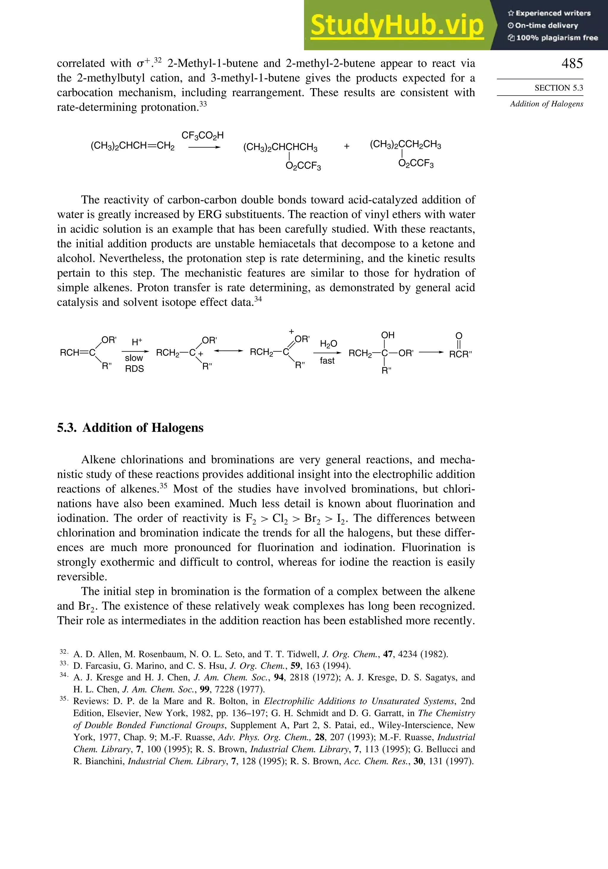 Advanced Organic Chemistry FIFTH EDITION Part A  Structure And Mechanisms