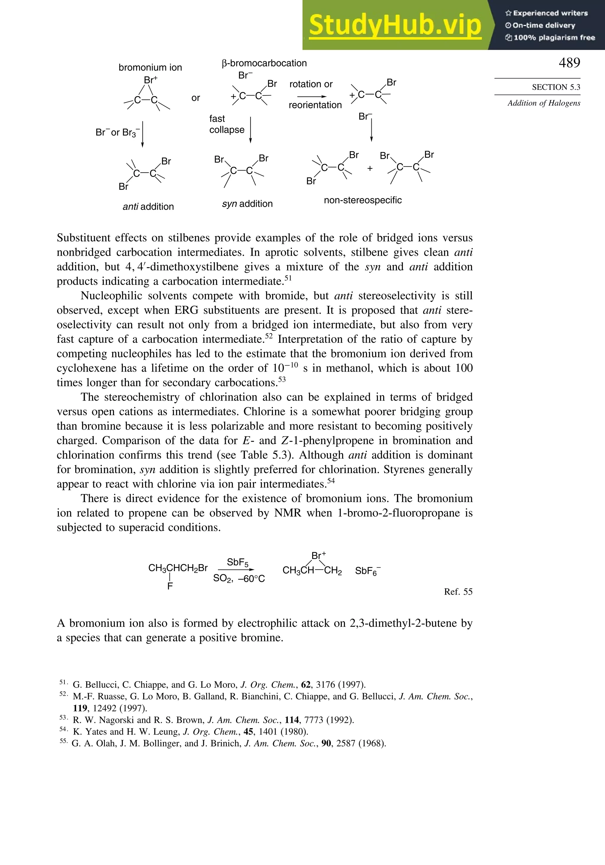 Advanced Organic Chemistry FIFTH EDITION Part A  Structure And Mechanisms