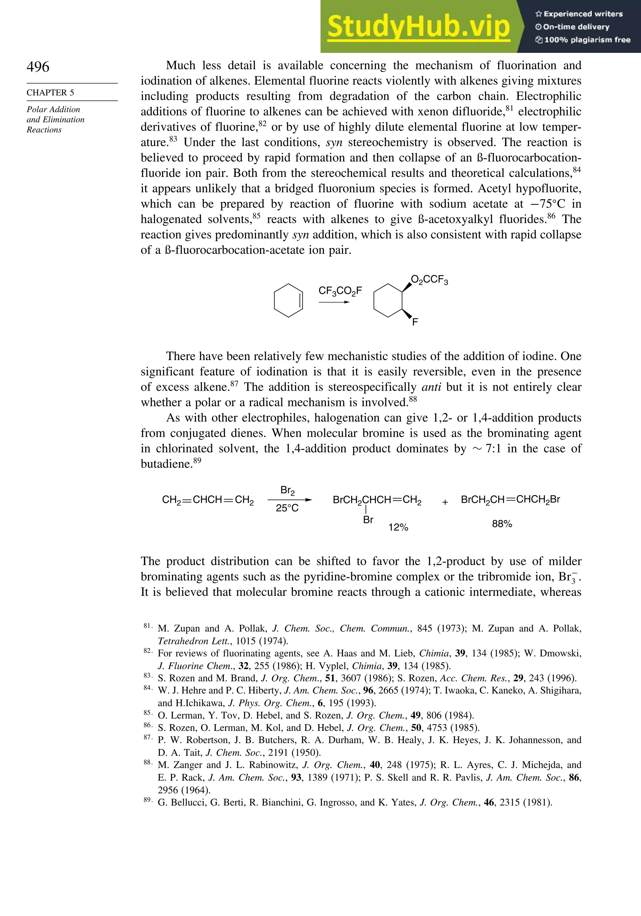 Advanced Organic Chemistry FIFTH EDITION Part A  Structure And Mechanisms