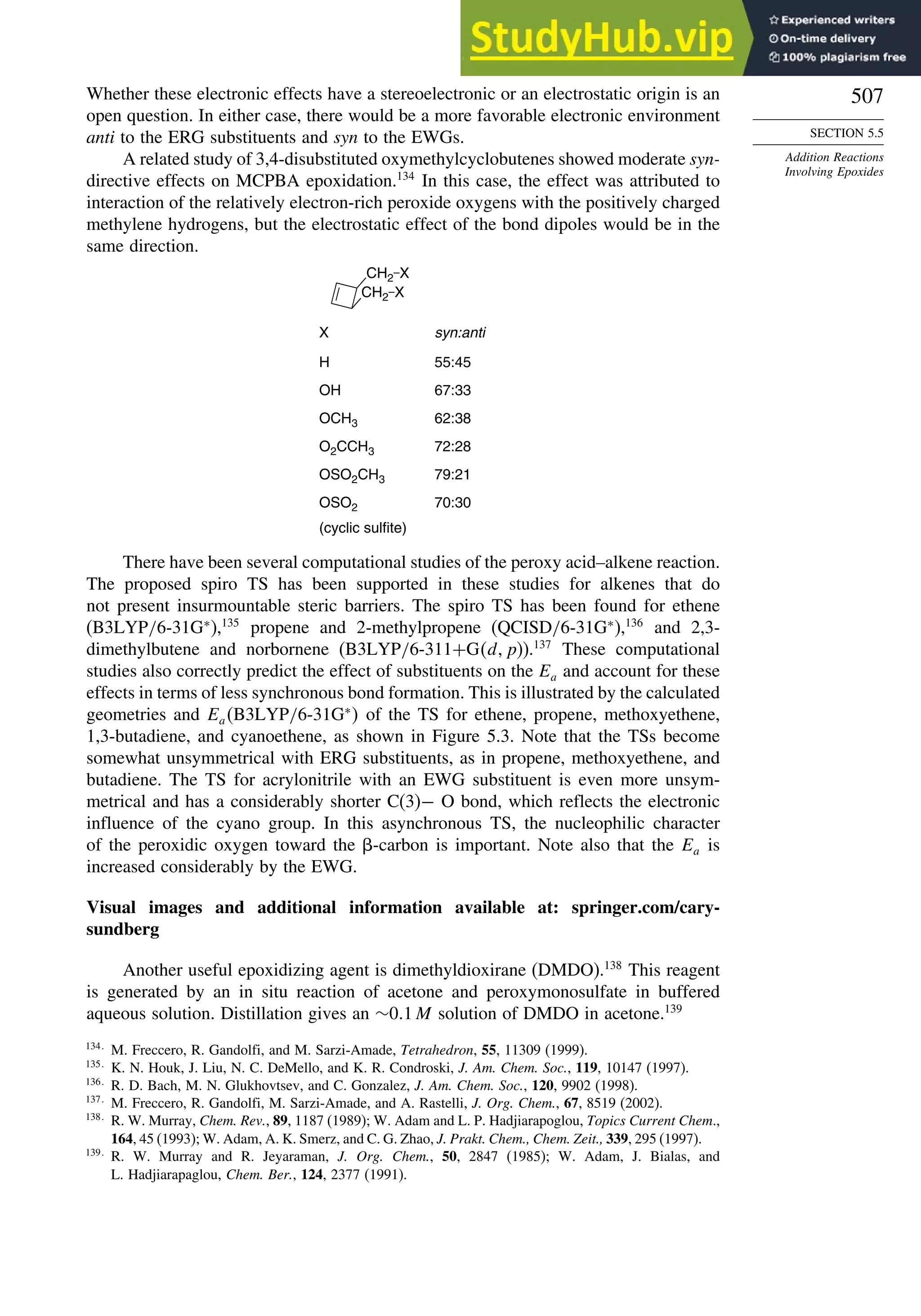 Advanced Organic Chemistry FIFTH EDITION Part A  Structure And Mechanisms