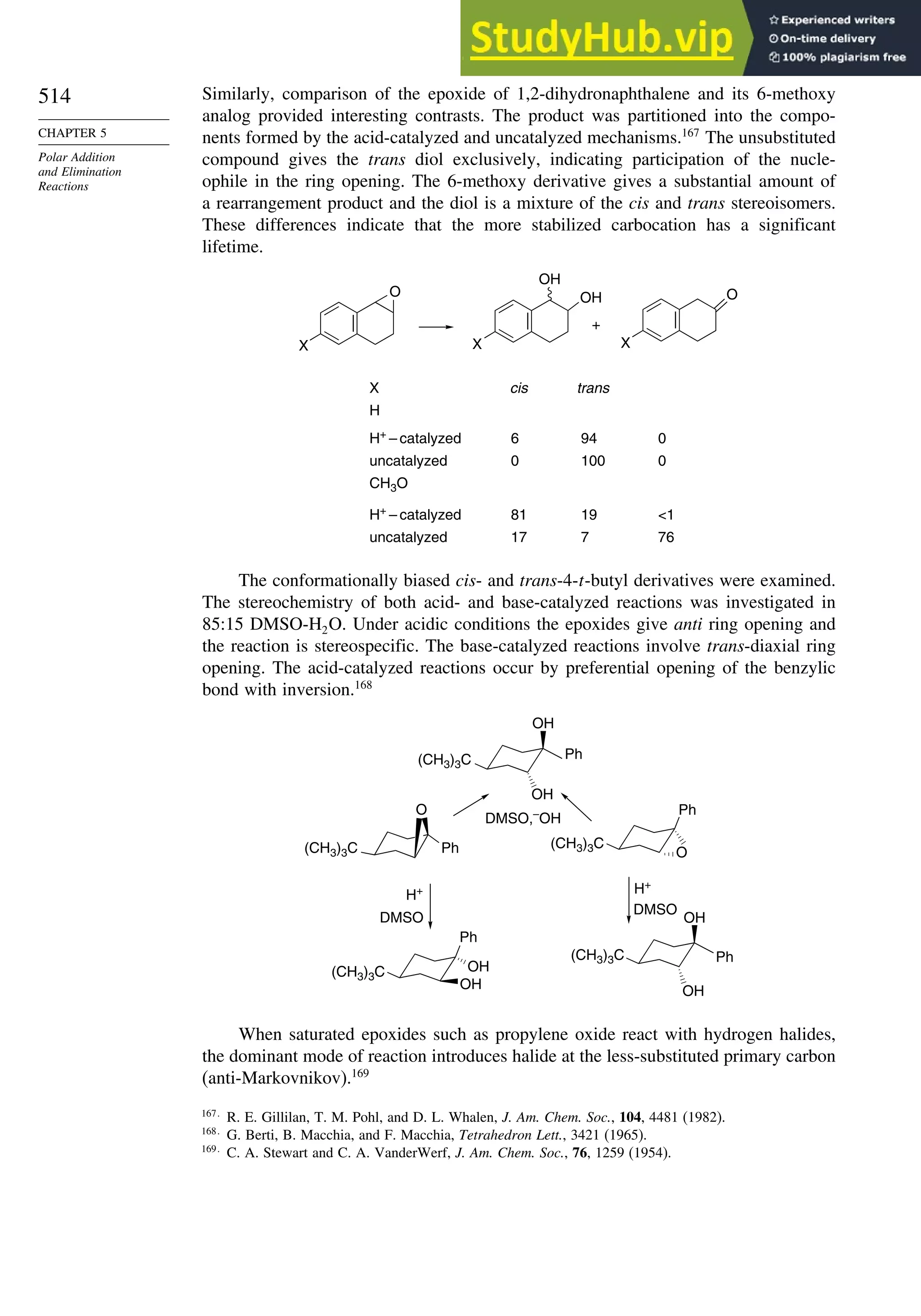 Advanced Organic Chemistry FIFTH EDITION Part A  Structure And Mechanisms