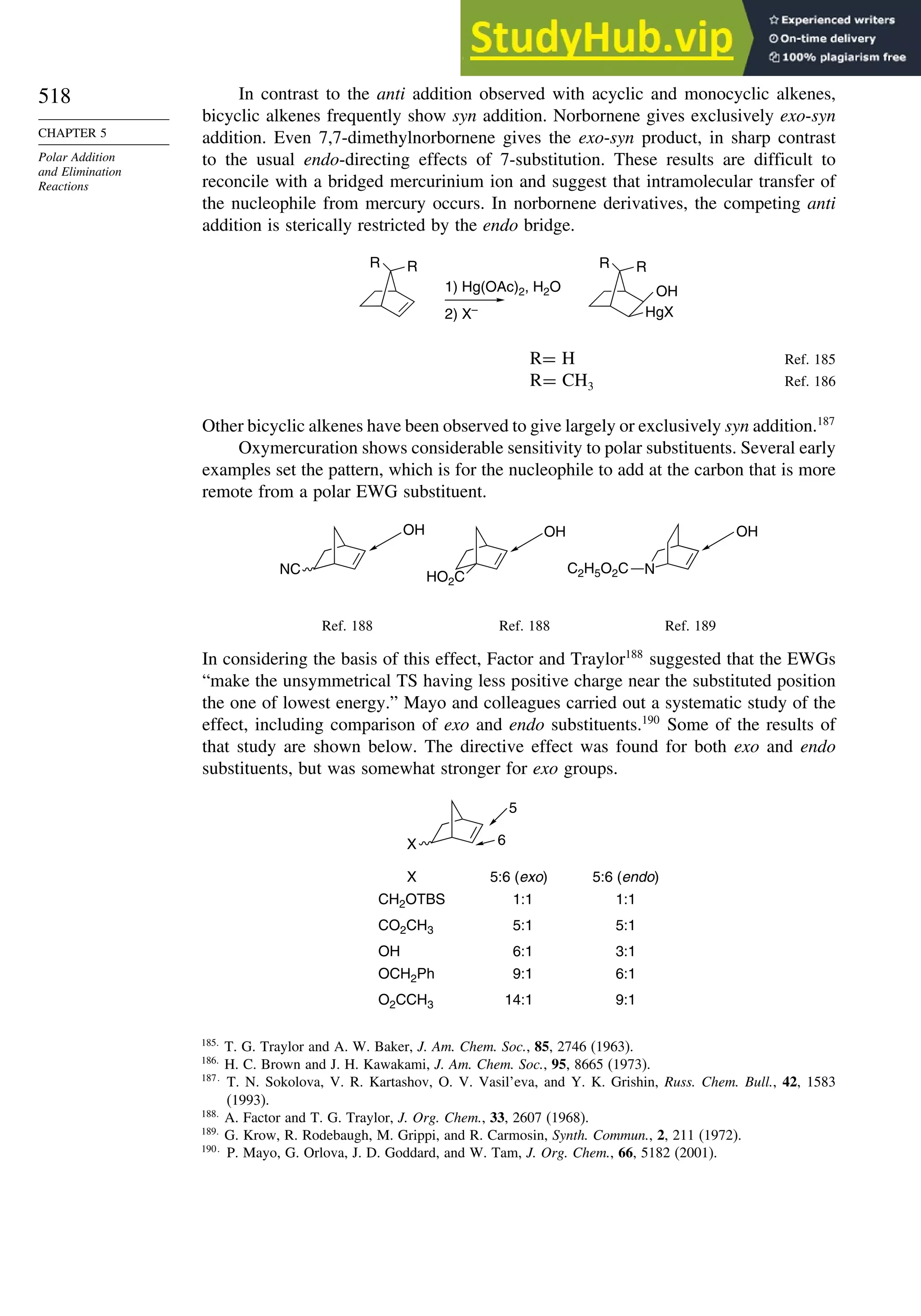 Advanced Organic Chemistry FIFTH EDITION Part A  Structure And Mechanisms