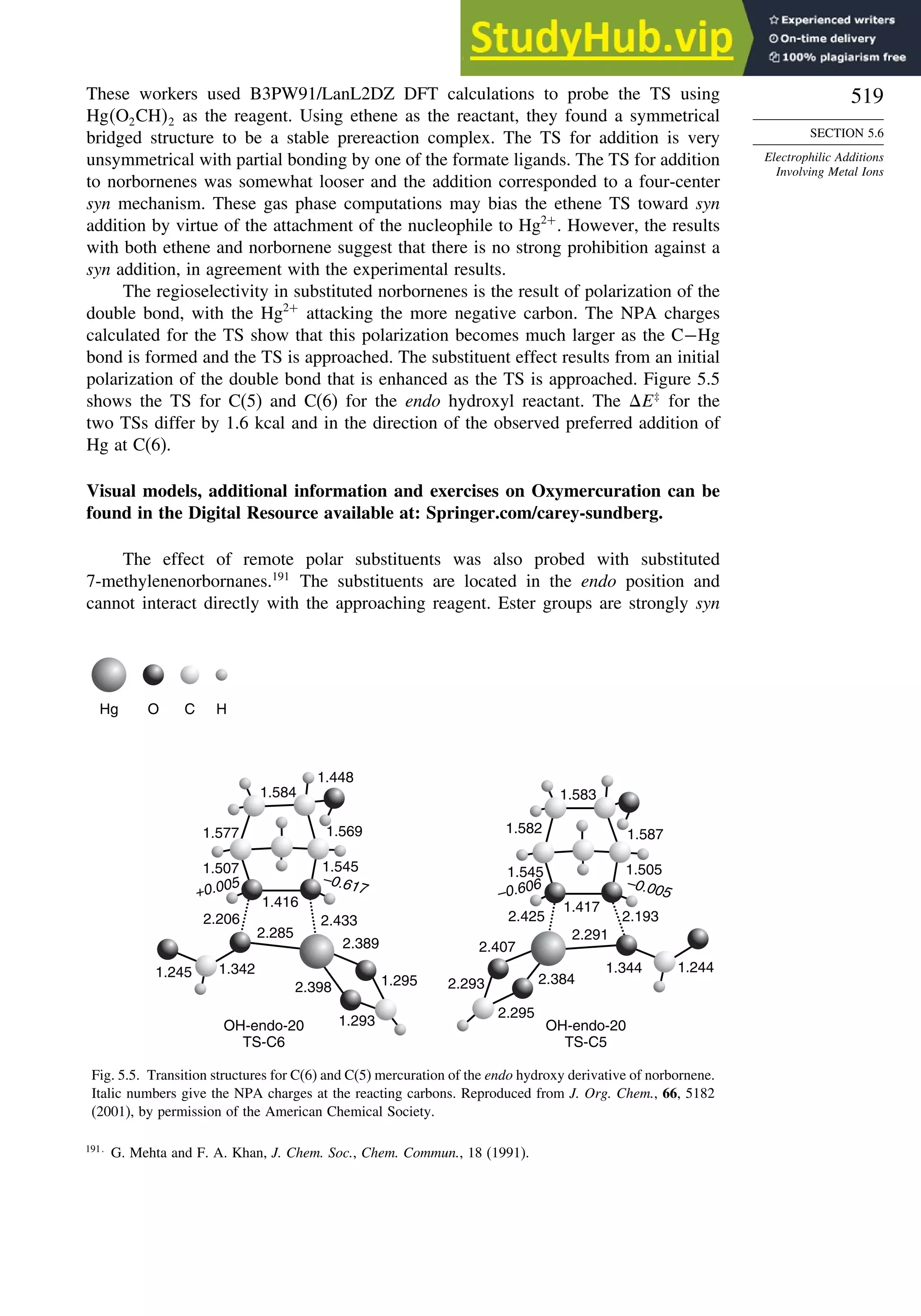 Advanced Organic Chemistry FIFTH EDITION Part A  Structure And Mechanisms