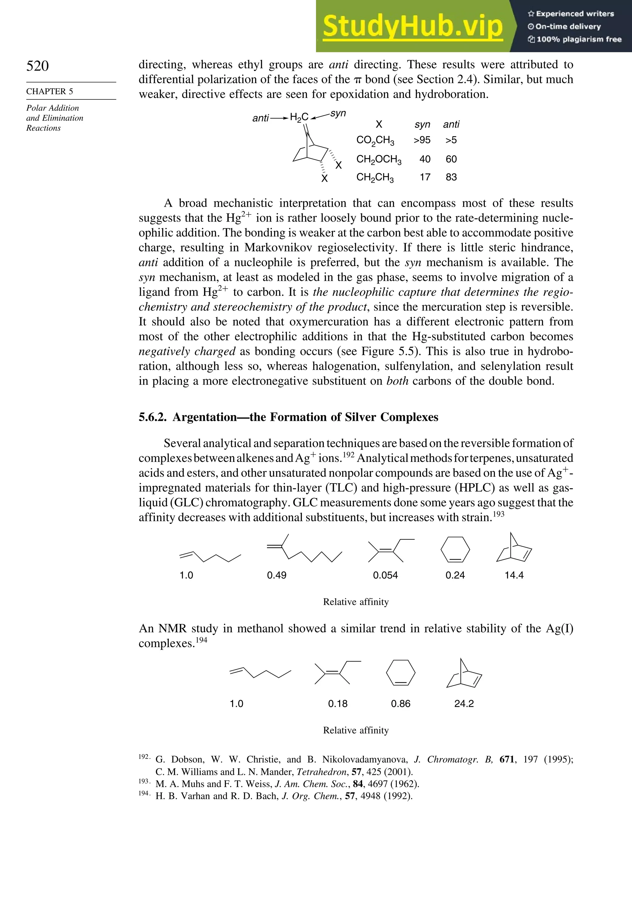 Advanced Organic Chemistry FIFTH EDITION Part A  Structure And Mechanisms