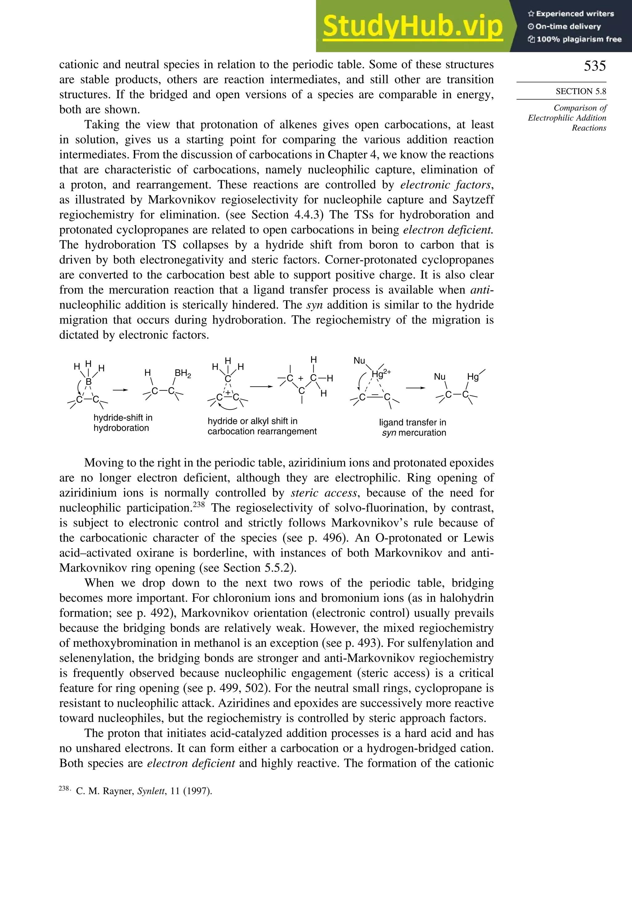 Advanced Organic Chemistry FIFTH EDITION Part A  Structure And Mechanisms