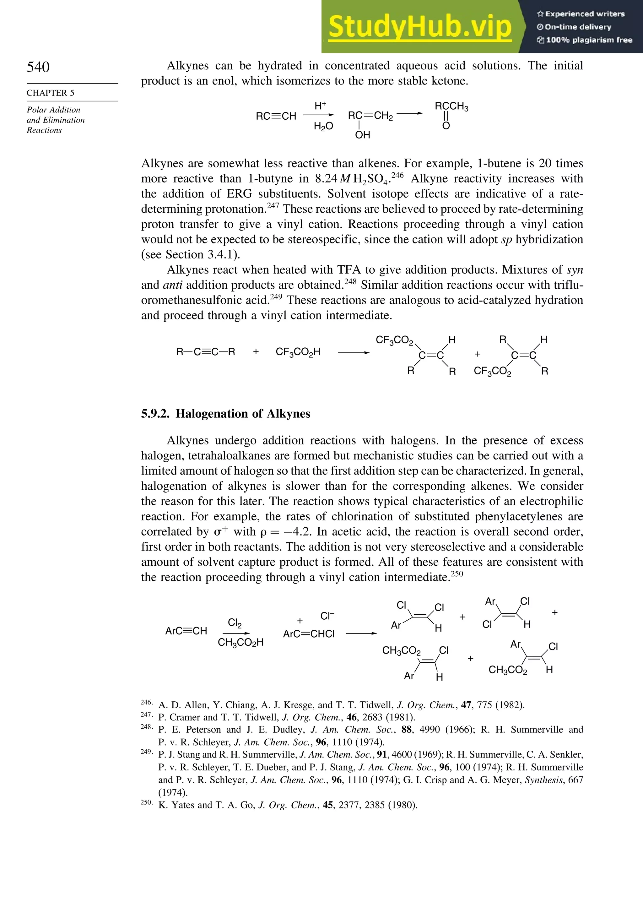 Advanced Organic Chemistry FIFTH EDITION Part A  Structure And Mechanisms