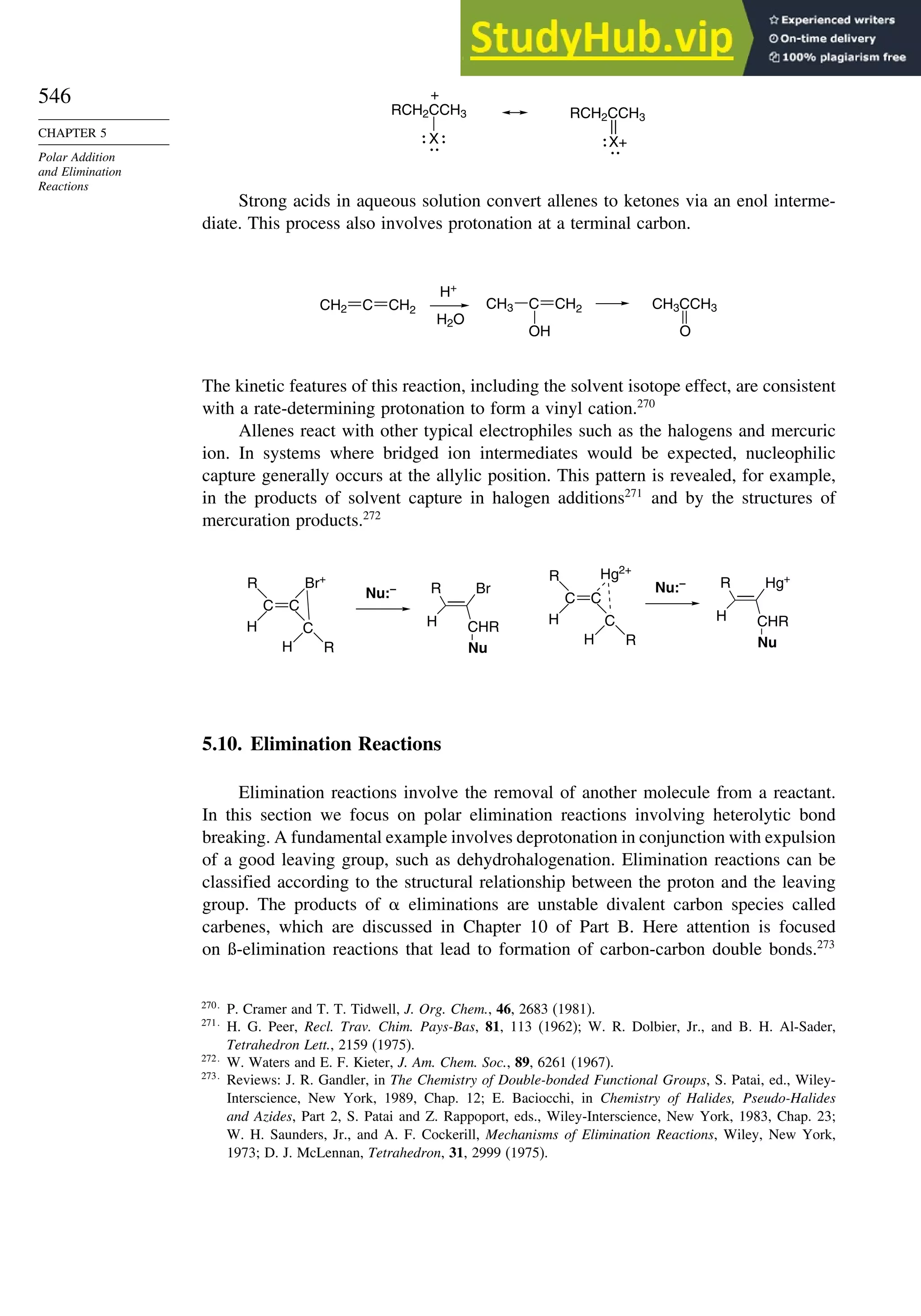 Advanced Organic Chemistry FIFTH EDITION Part A  Structure And Mechanisms