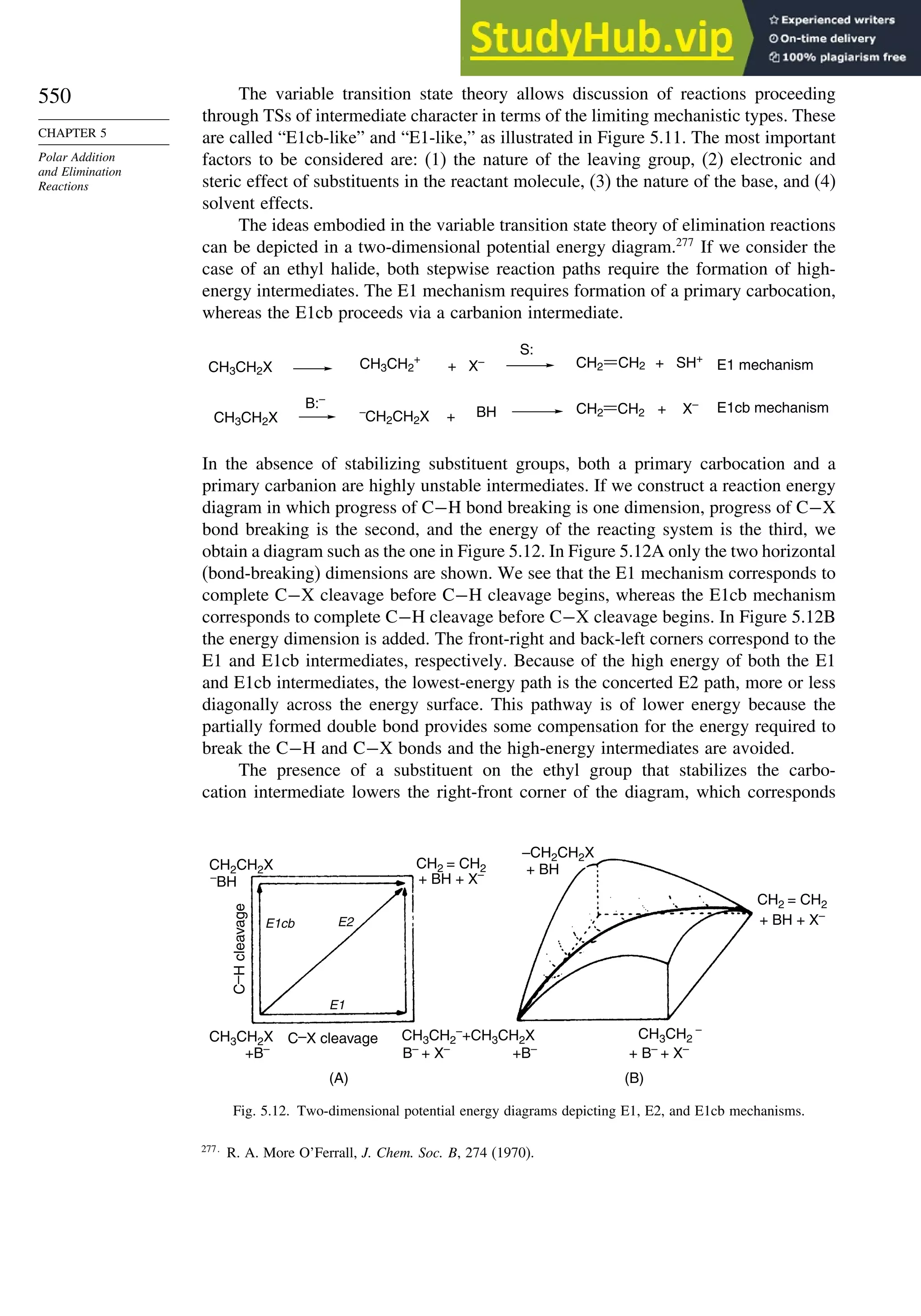 Advanced Organic Chemistry FIFTH EDITION Part A  Structure And Mechanisms
