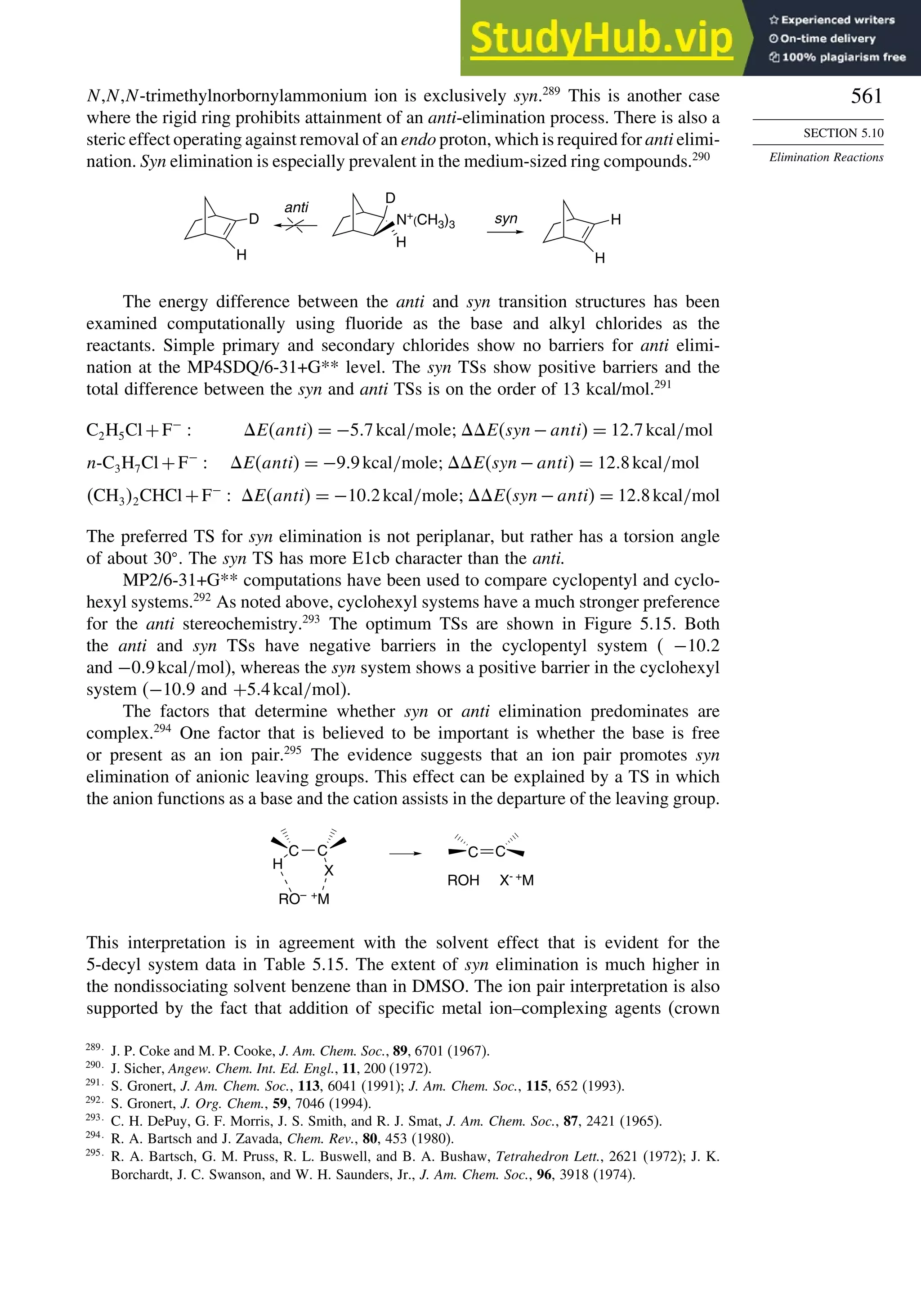 Advanced Organic Chemistry FIFTH EDITION Part A  Structure And Mechanisms