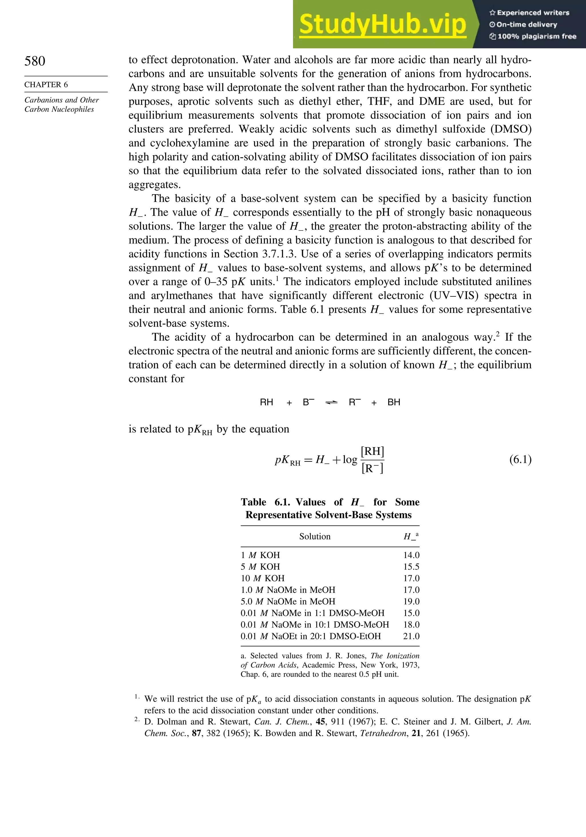 Advanced Organic Chemistry FIFTH EDITION Part A  Structure And Mechanisms