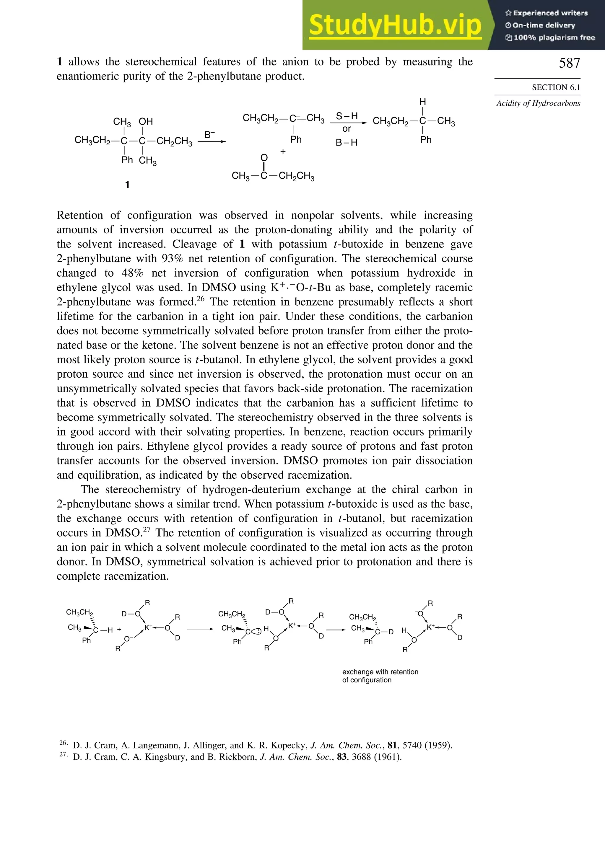 Advanced Organic Chemistry FIFTH EDITION Part A  Structure And Mechanisms