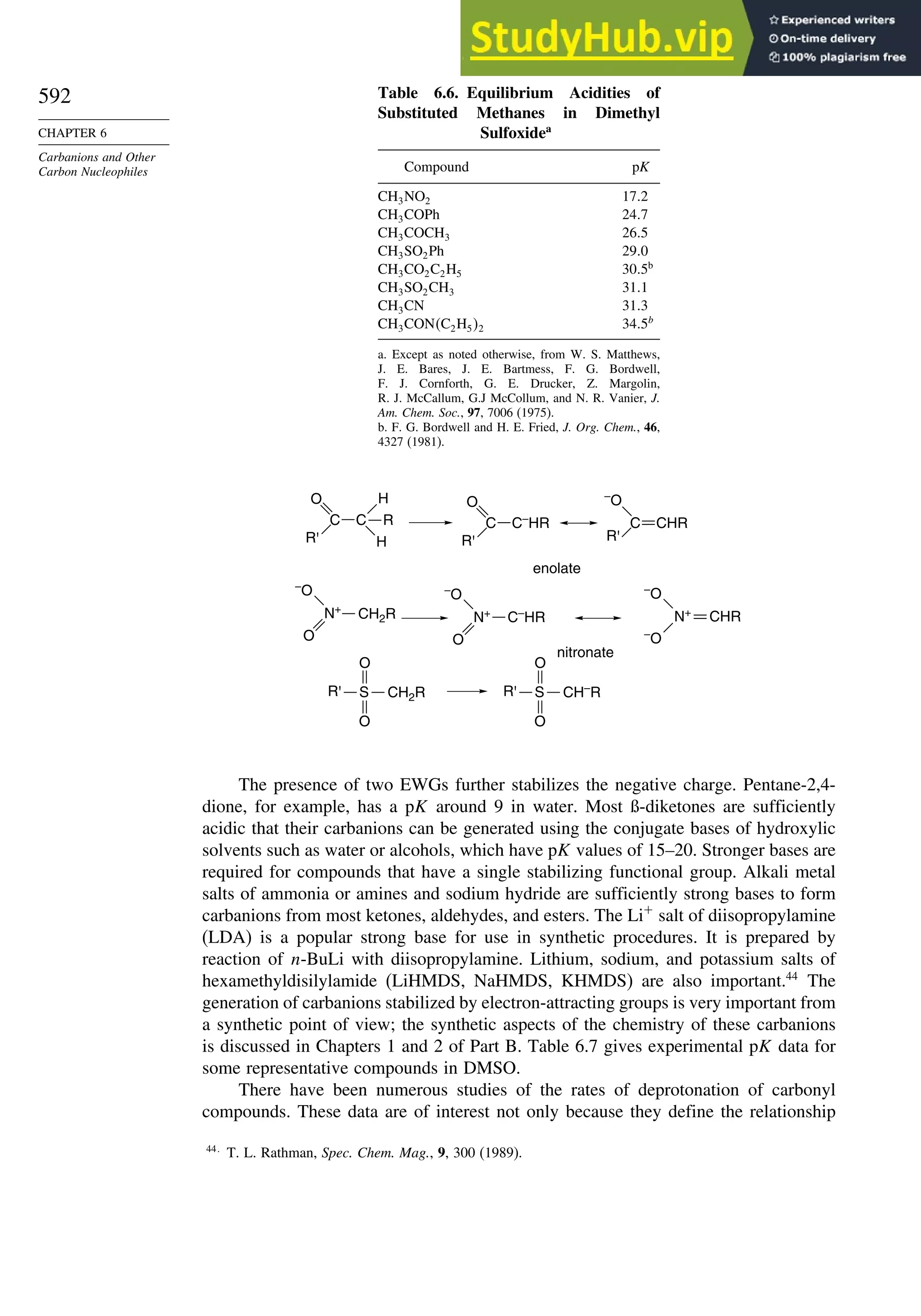 Advanced Organic Chemistry FIFTH EDITION Part A  Structure And Mechanisms