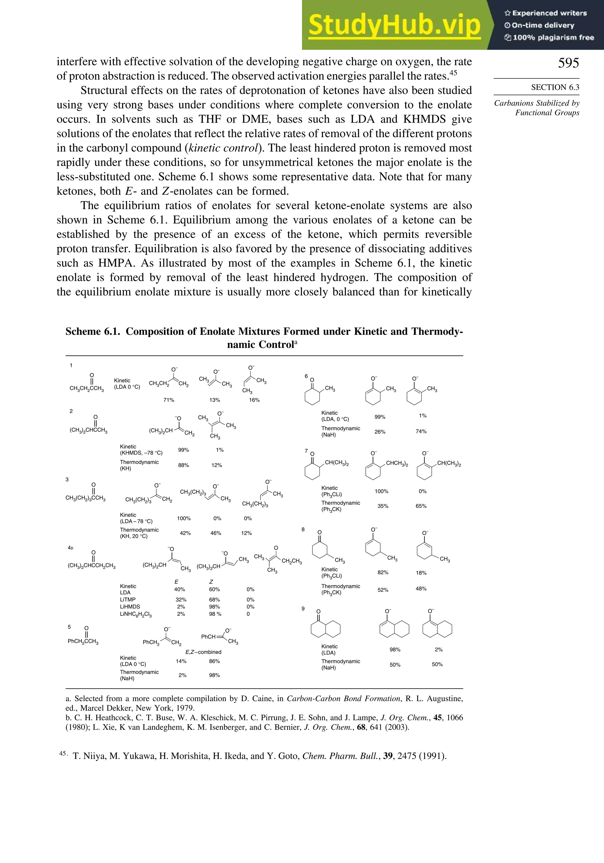 Advanced Organic Chemistry FIFTH EDITION Part A  Structure And Mechanisms