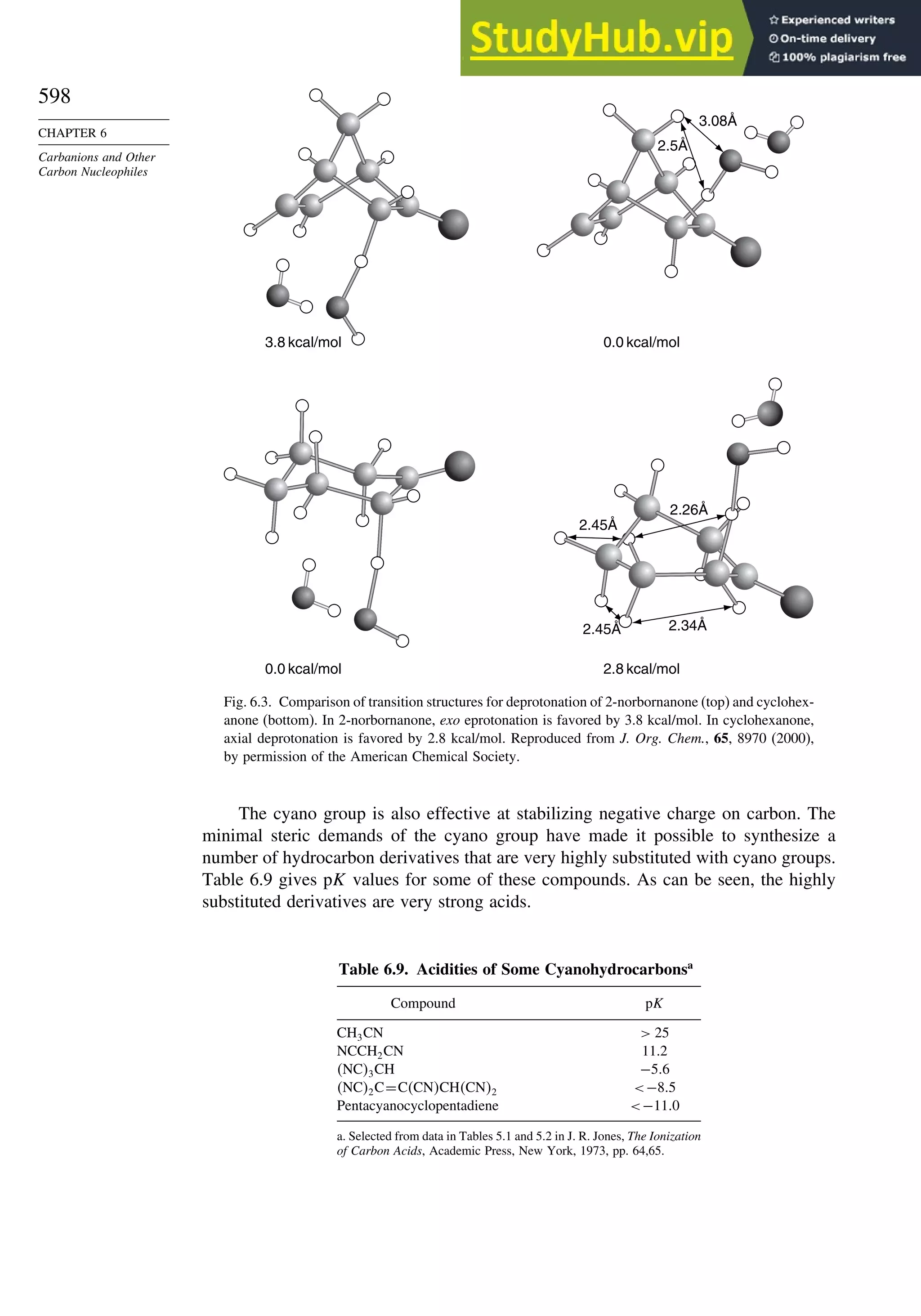 Advanced Organic Chemistry FIFTH EDITION Part A  Structure And Mechanisms