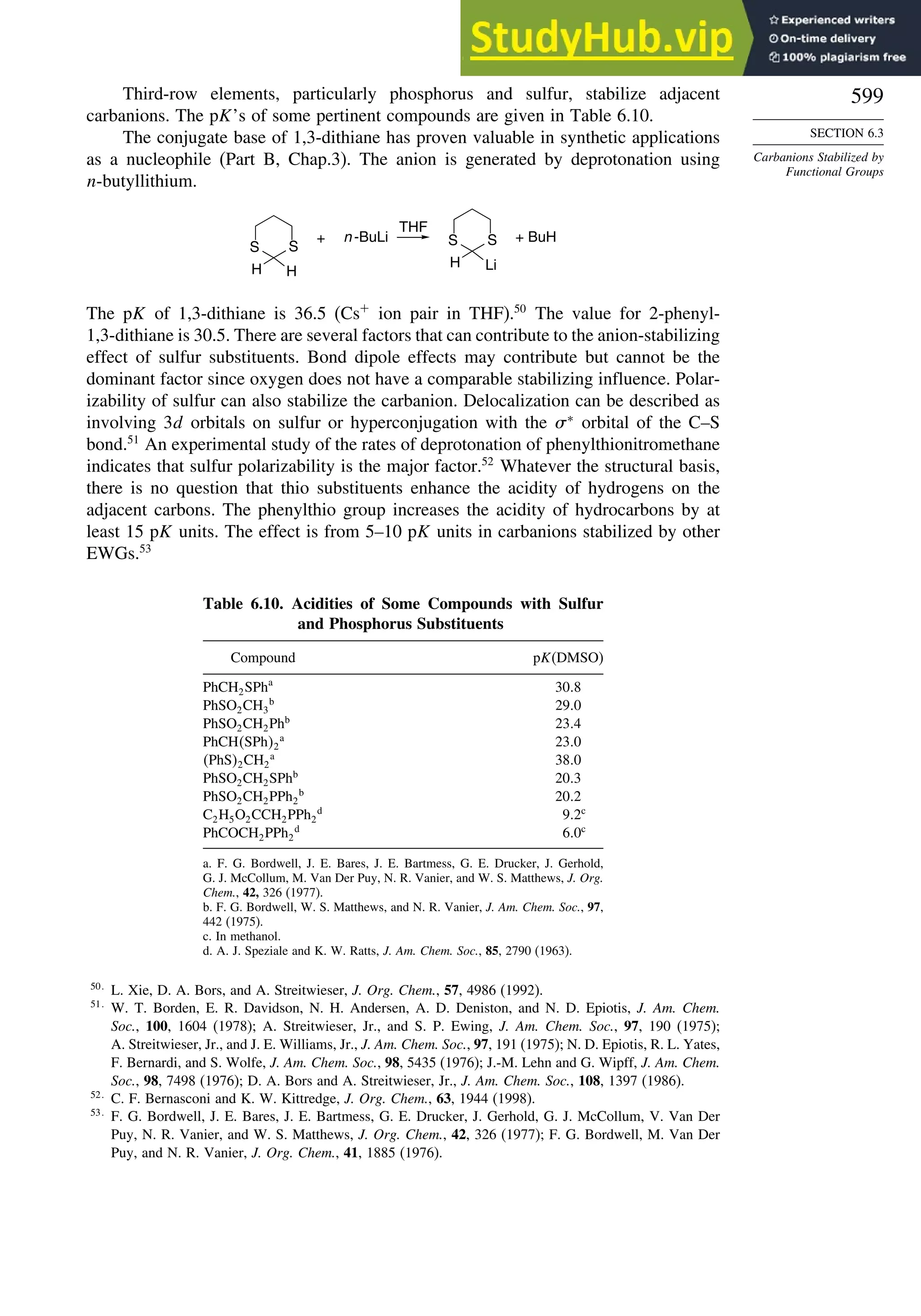 Advanced Organic Chemistry FIFTH EDITION Part A  Structure And Mechanisms