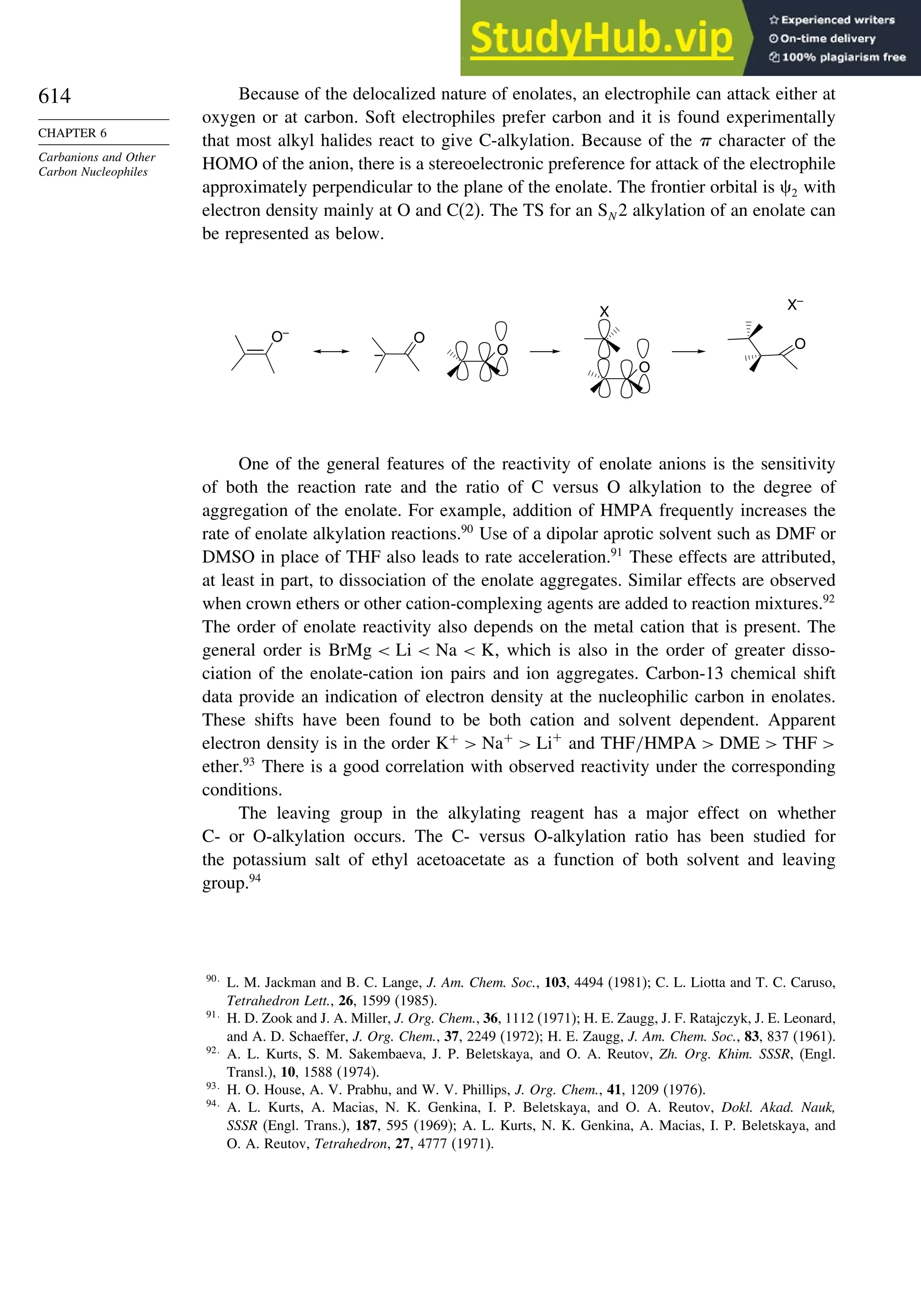 Advanced Organic Chemistry FIFTH EDITION Part A  Structure And Mechanisms