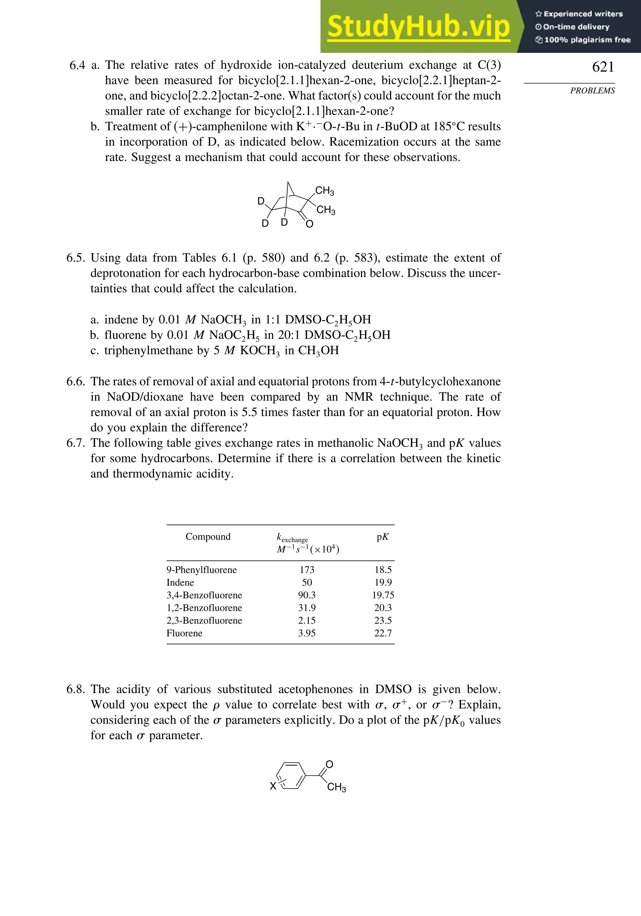 Advanced Organic Chemistry FIFTH EDITION Part A  Structure And Mechanisms