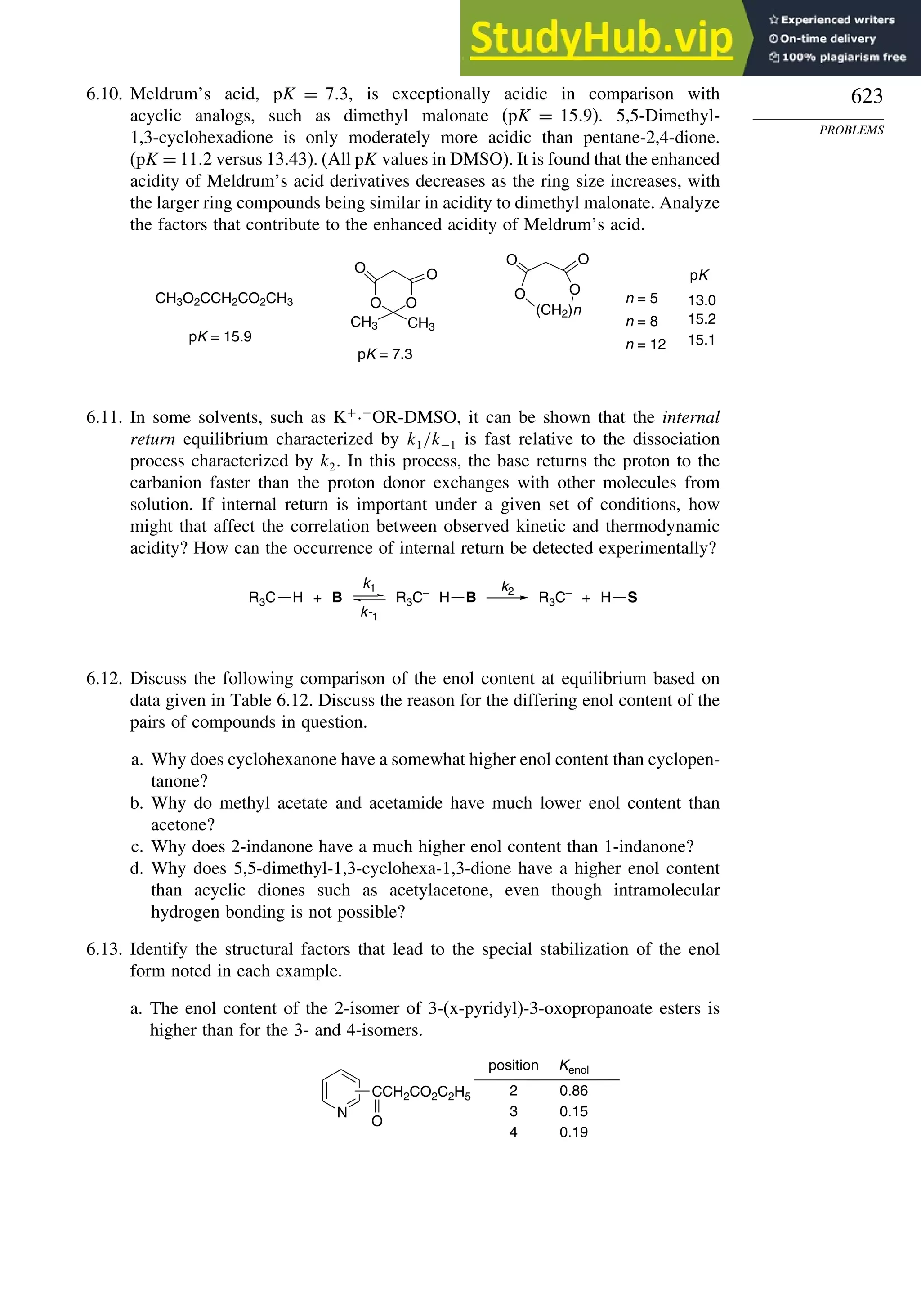 Advanced Organic Chemistry FIFTH EDITION Part A  Structure And Mechanisms