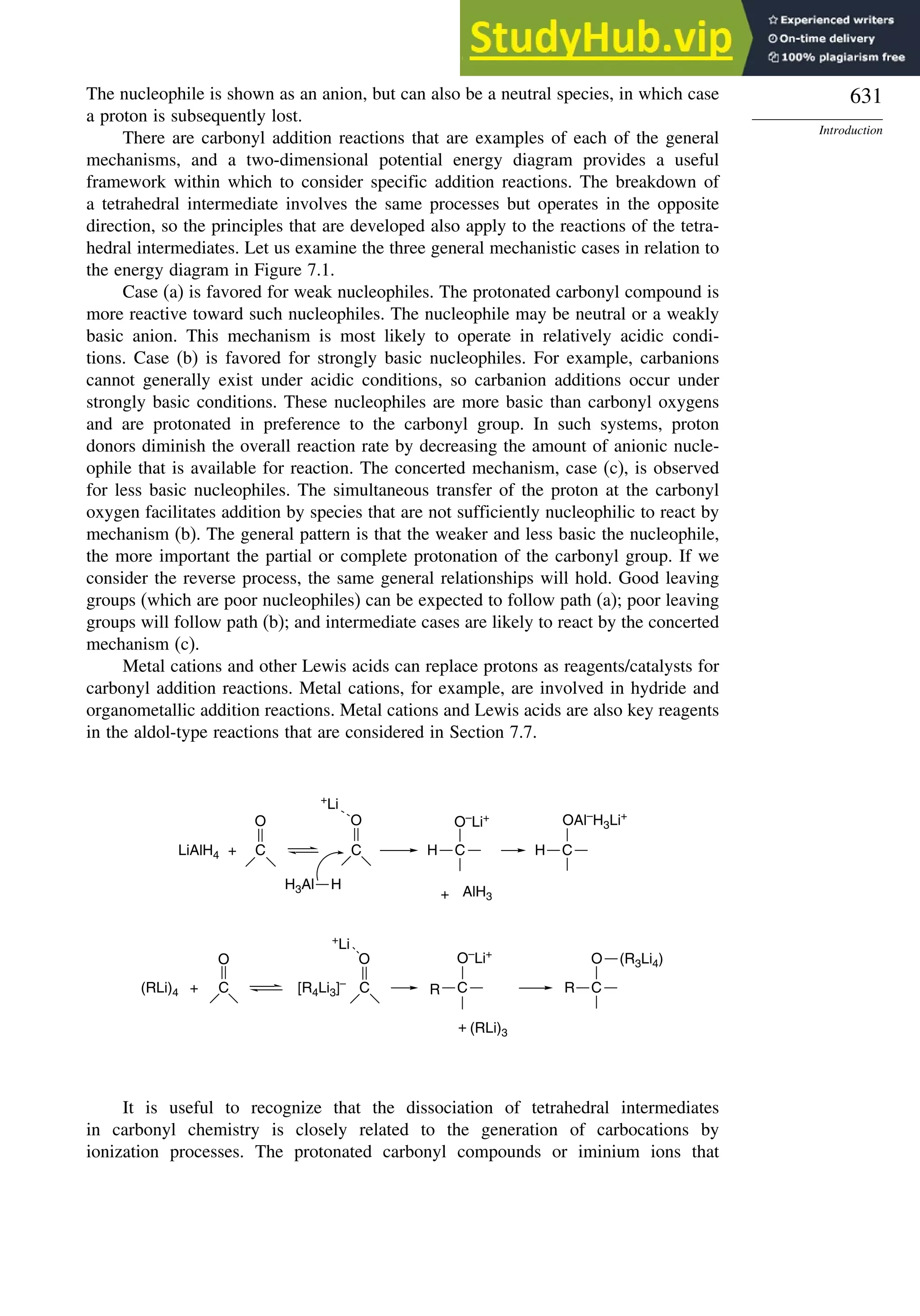 Advanced Organic Chemistry FIFTH EDITION Part A  Structure And Mechanisms