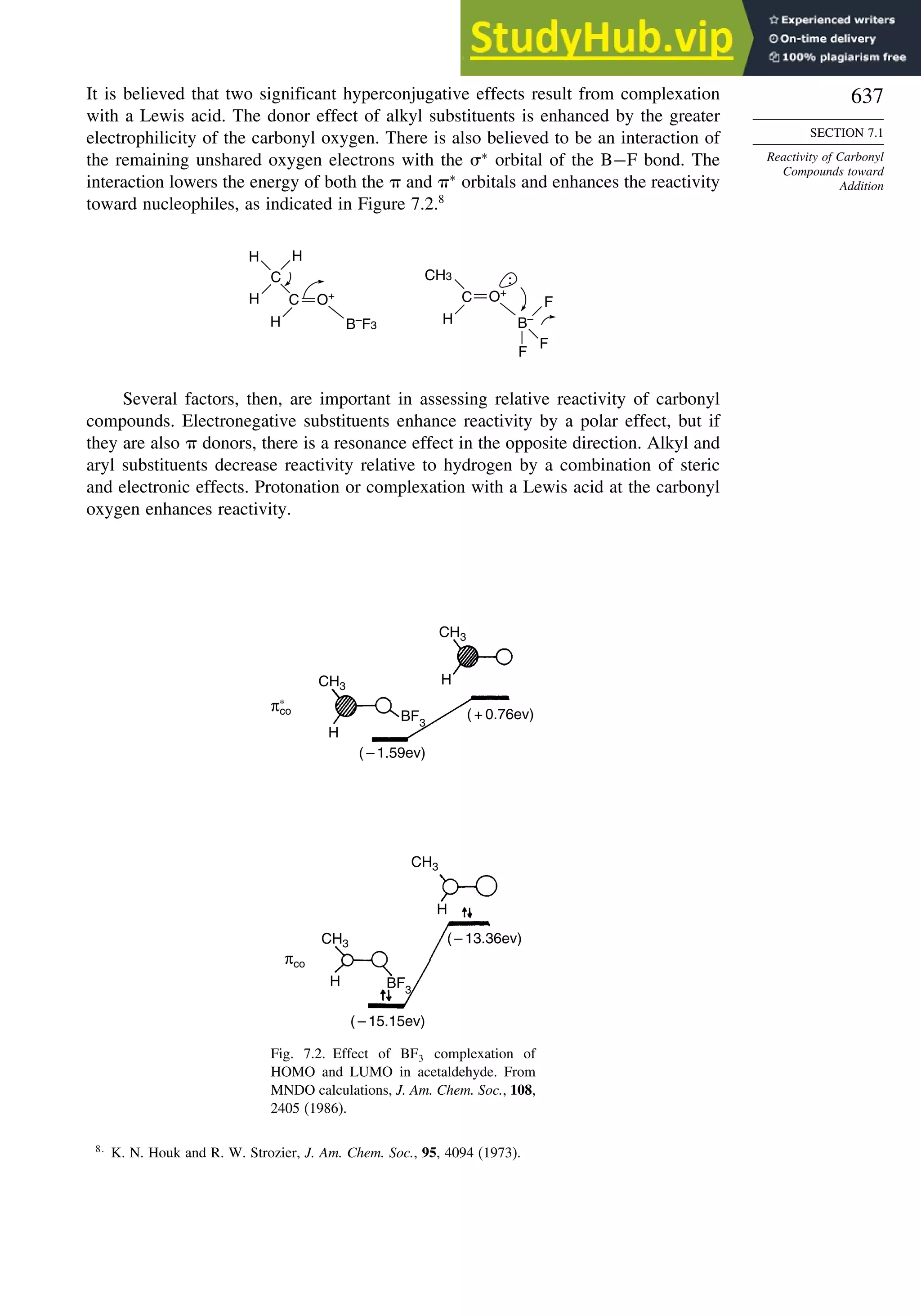 Advanced Organic Chemistry FIFTH EDITION Part A  Structure And Mechanisms