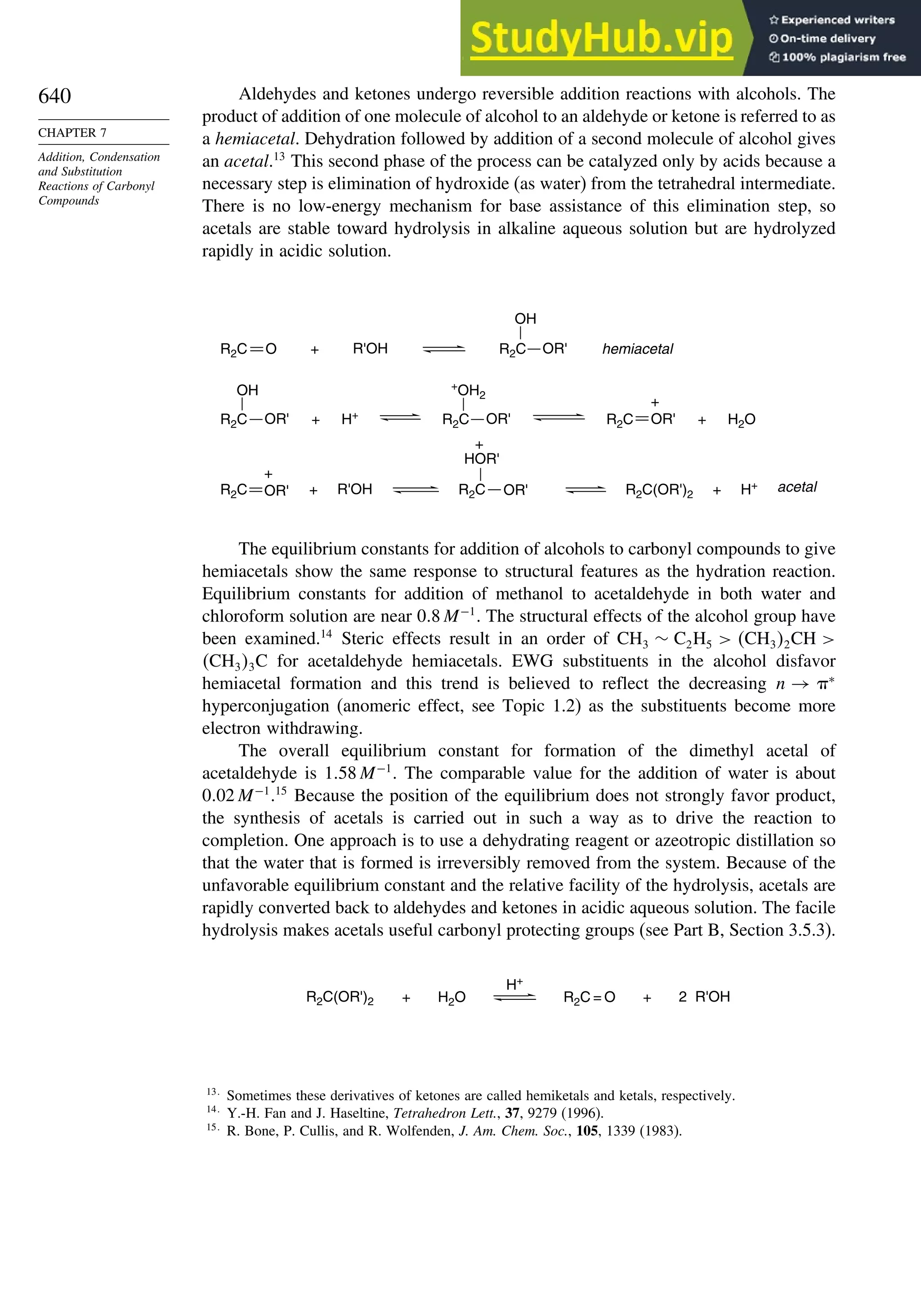 Advanced Organic Chemistry FIFTH EDITION Part A  Structure And Mechanisms