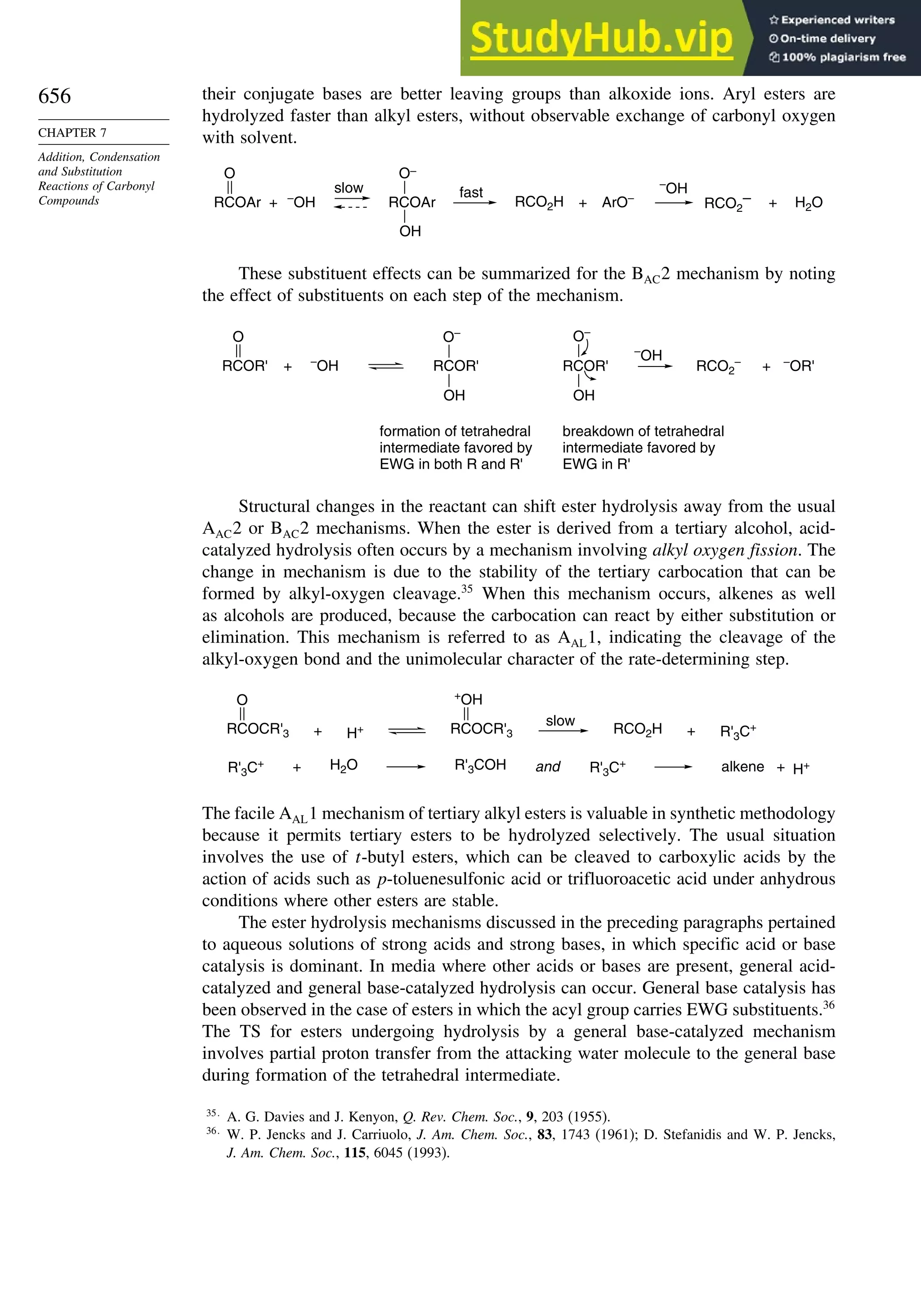 Advanced Organic Chemistry FIFTH EDITION Part A  Structure And Mechanisms