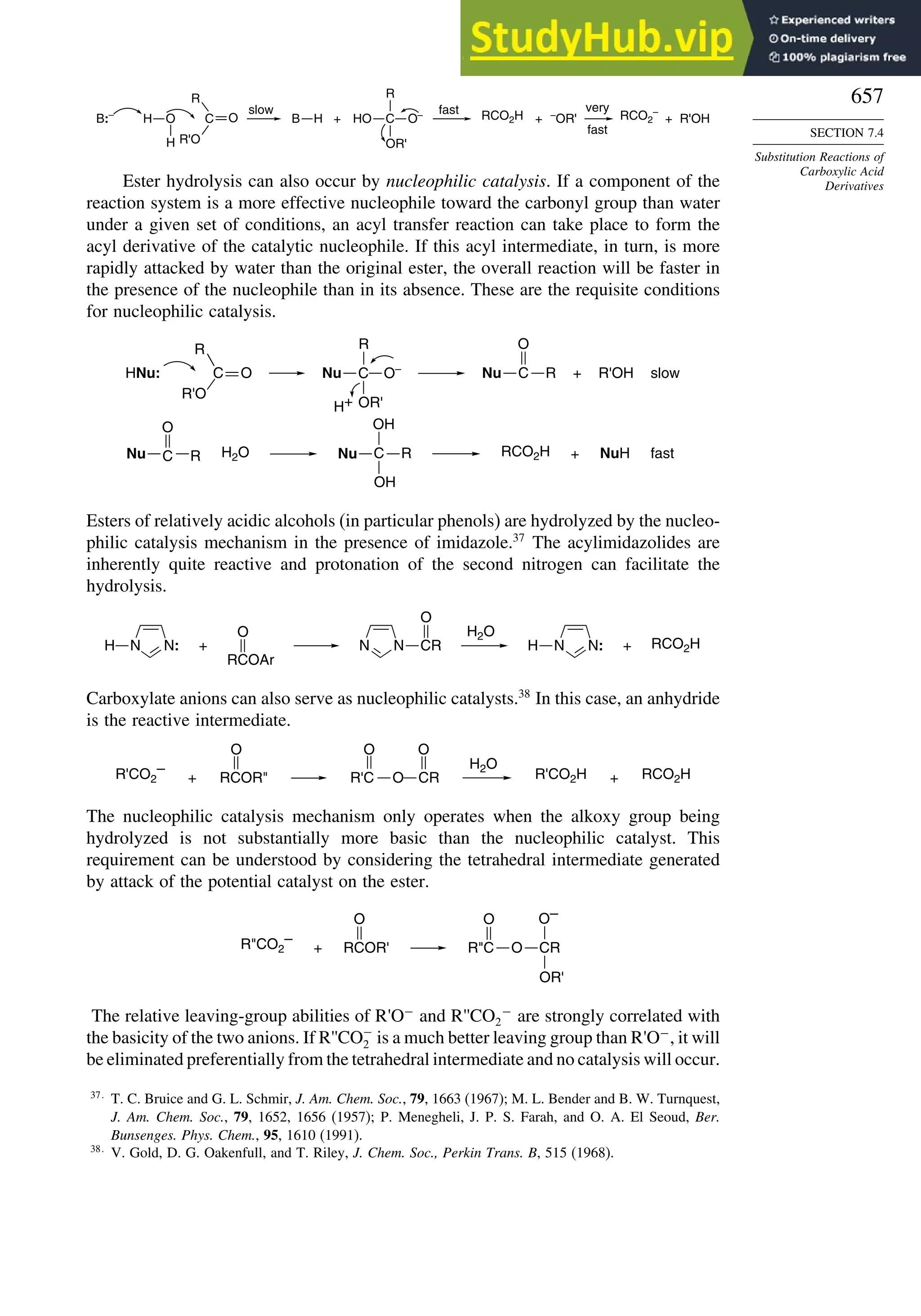 Advanced Organic Chemistry FIFTH EDITION Part A  Structure And Mechanisms