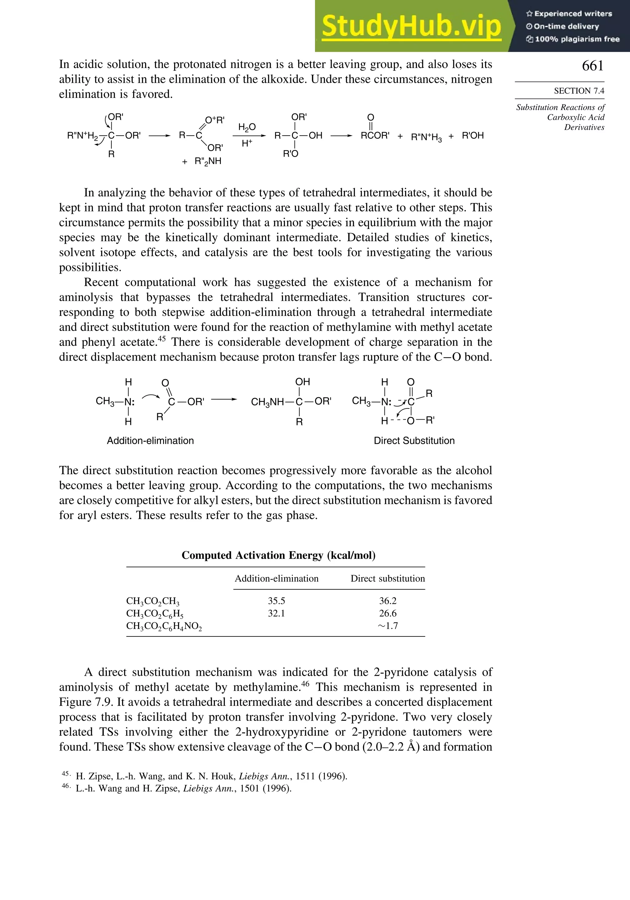 Advanced Organic Chemistry FIFTH EDITION Part A  Structure And Mechanisms