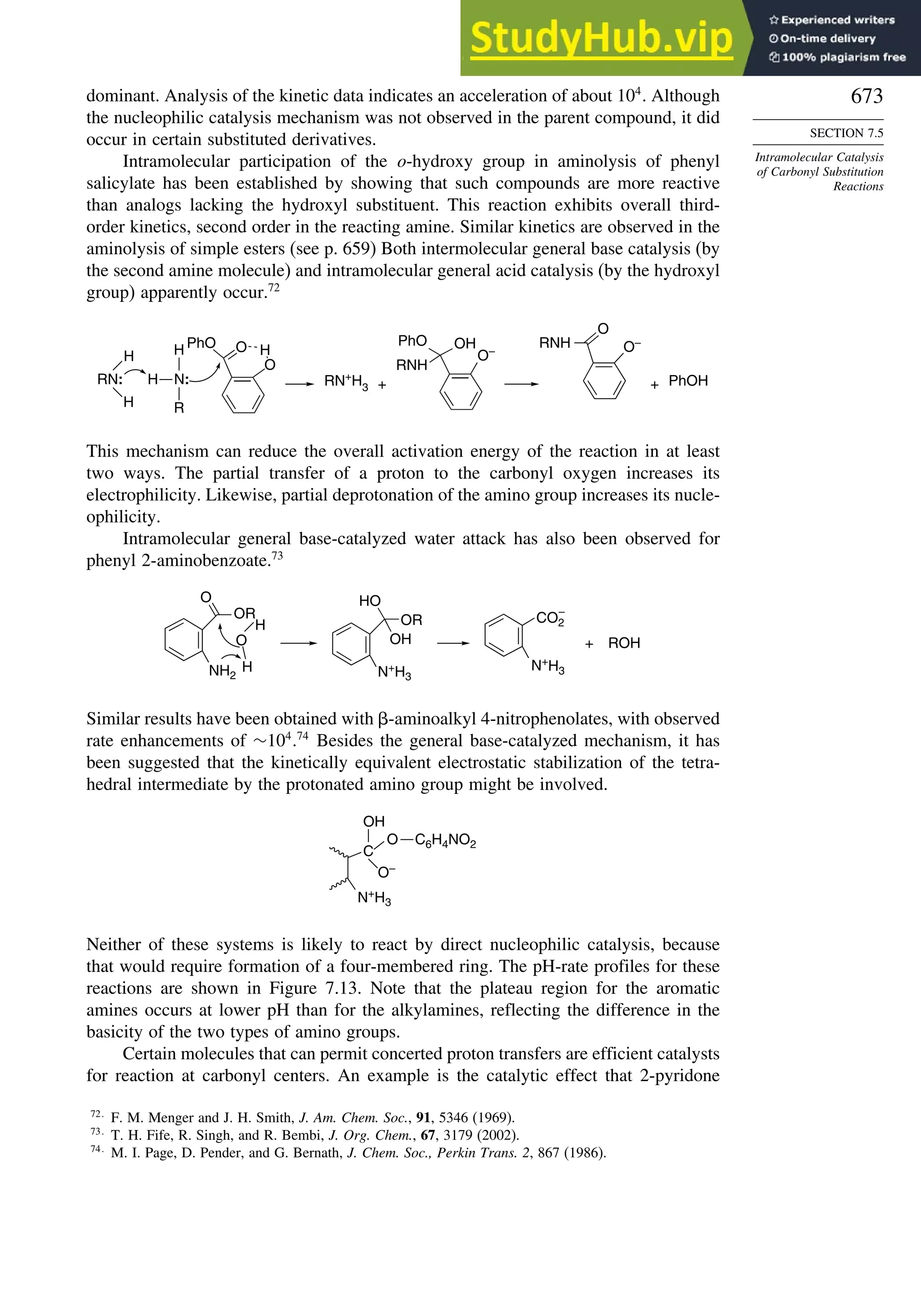 Advanced Organic Chemistry FIFTH EDITION Part A  Structure And Mechanisms