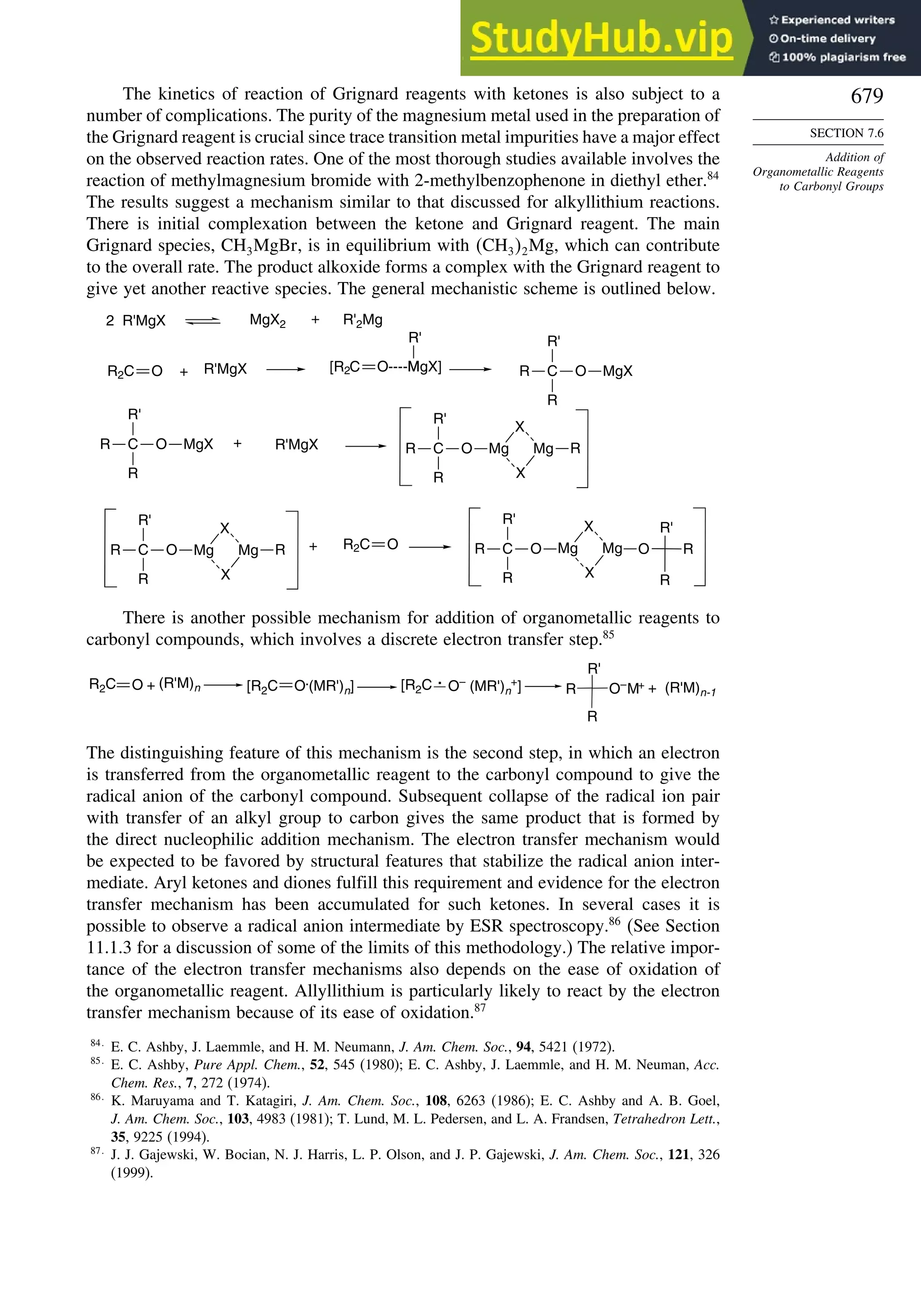 Advanced Organic Chemistry FIFTH EDITION Part A  Structure And Mechanisms