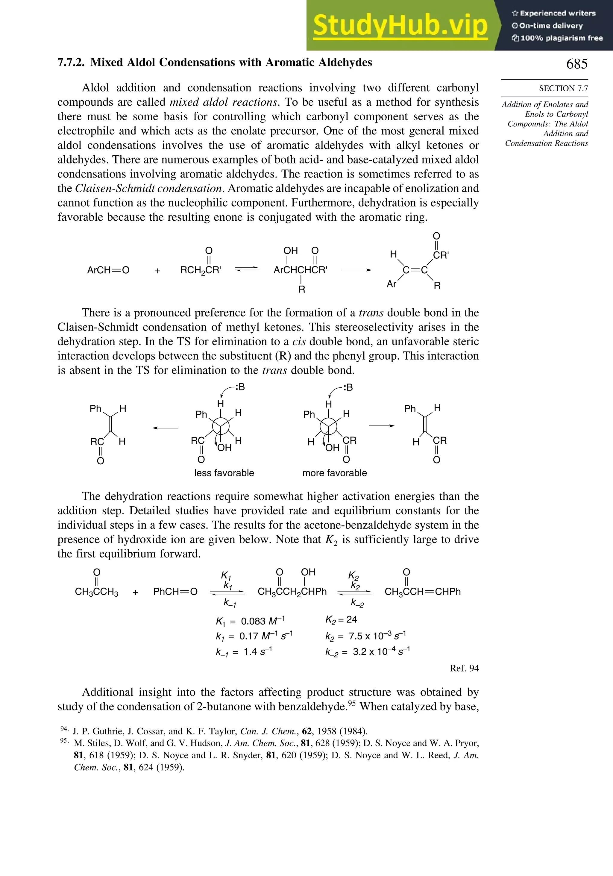 Advanced Organic Chemistry FIFTH EDITION Part A  Structure And Mechanisms