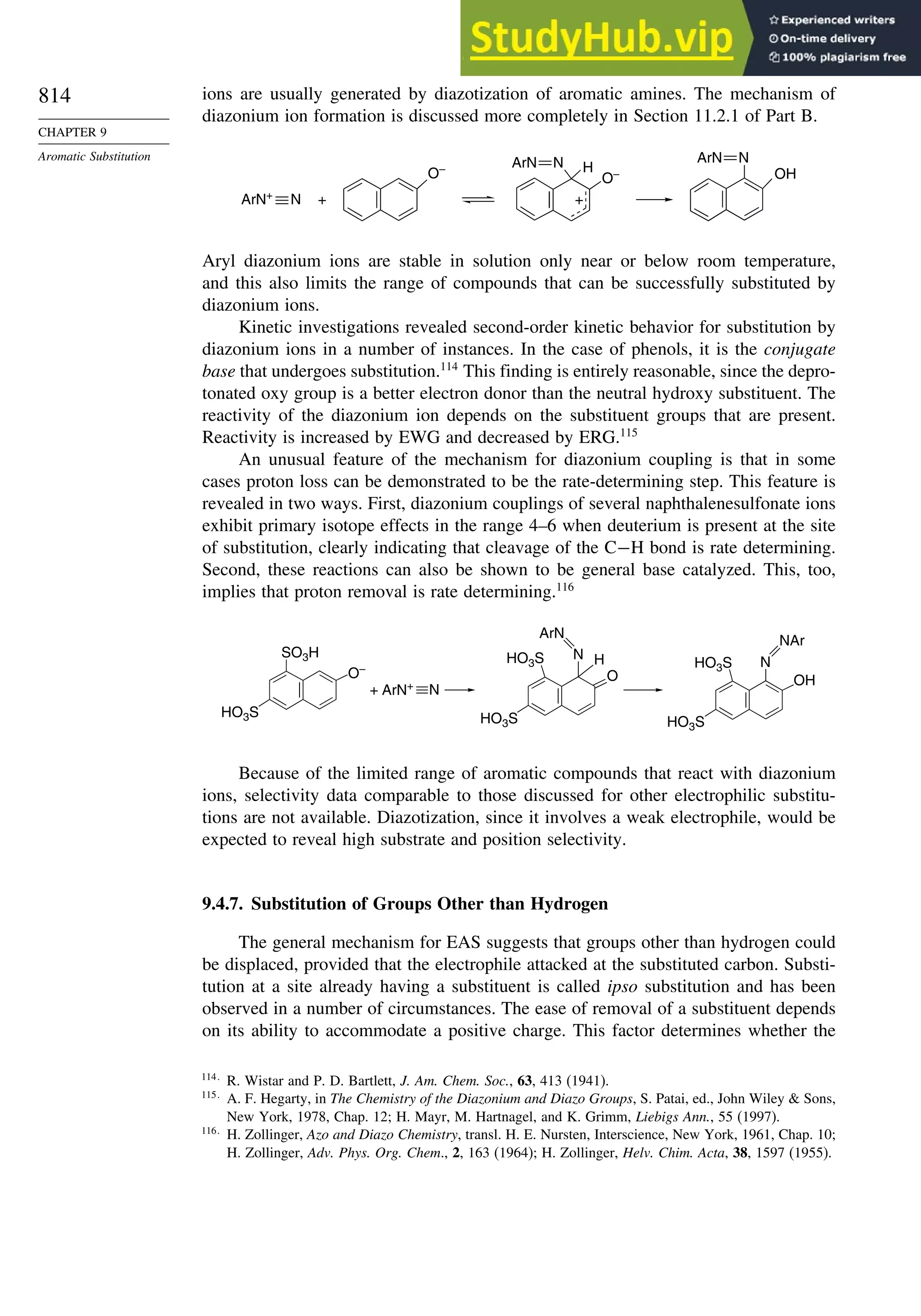 Advanced Organic Chemistry FIFTH EDITION Part A  Structure And Mechanisms