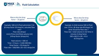 Advance Dose Calculations ppt for students | PPTX
