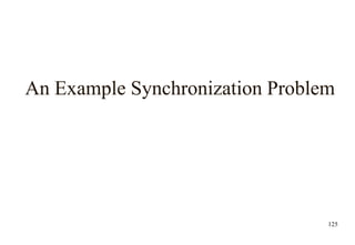 125
An Example Synchronization Problem
 