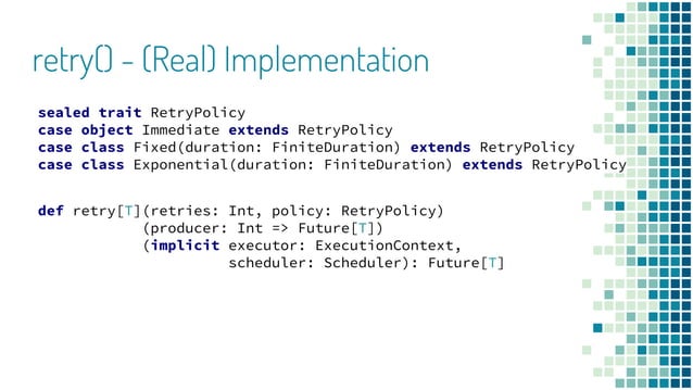 Advanced patterns in asynchronous programming | PPT | Free Download