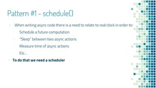 Advanced patterns in asynchronous programming | PPT