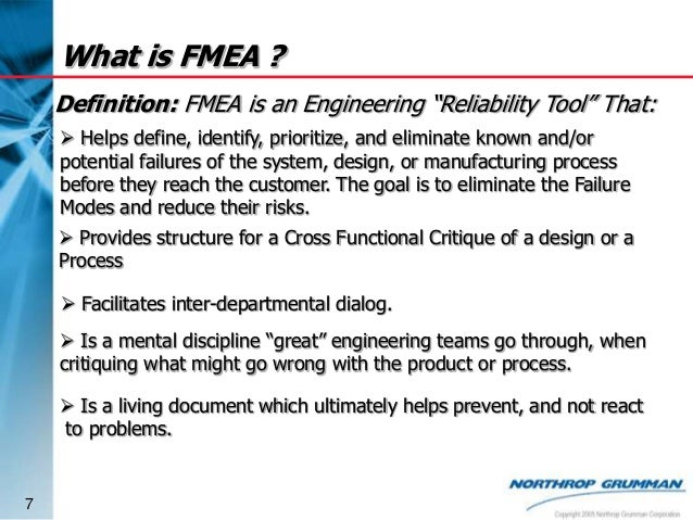 advanced pfmea fmea definition