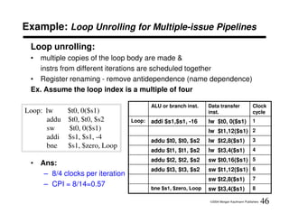 Advanced pipelining | PDF