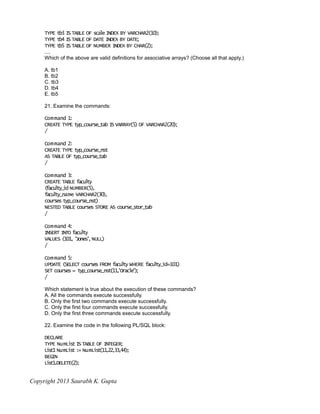 Advanced plsql mock_assessment | PDF