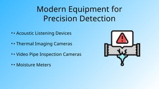Advanced Plumbing Leak Detection in .pptx