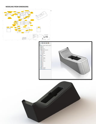 MODELING FROM DIMENSIONS
 